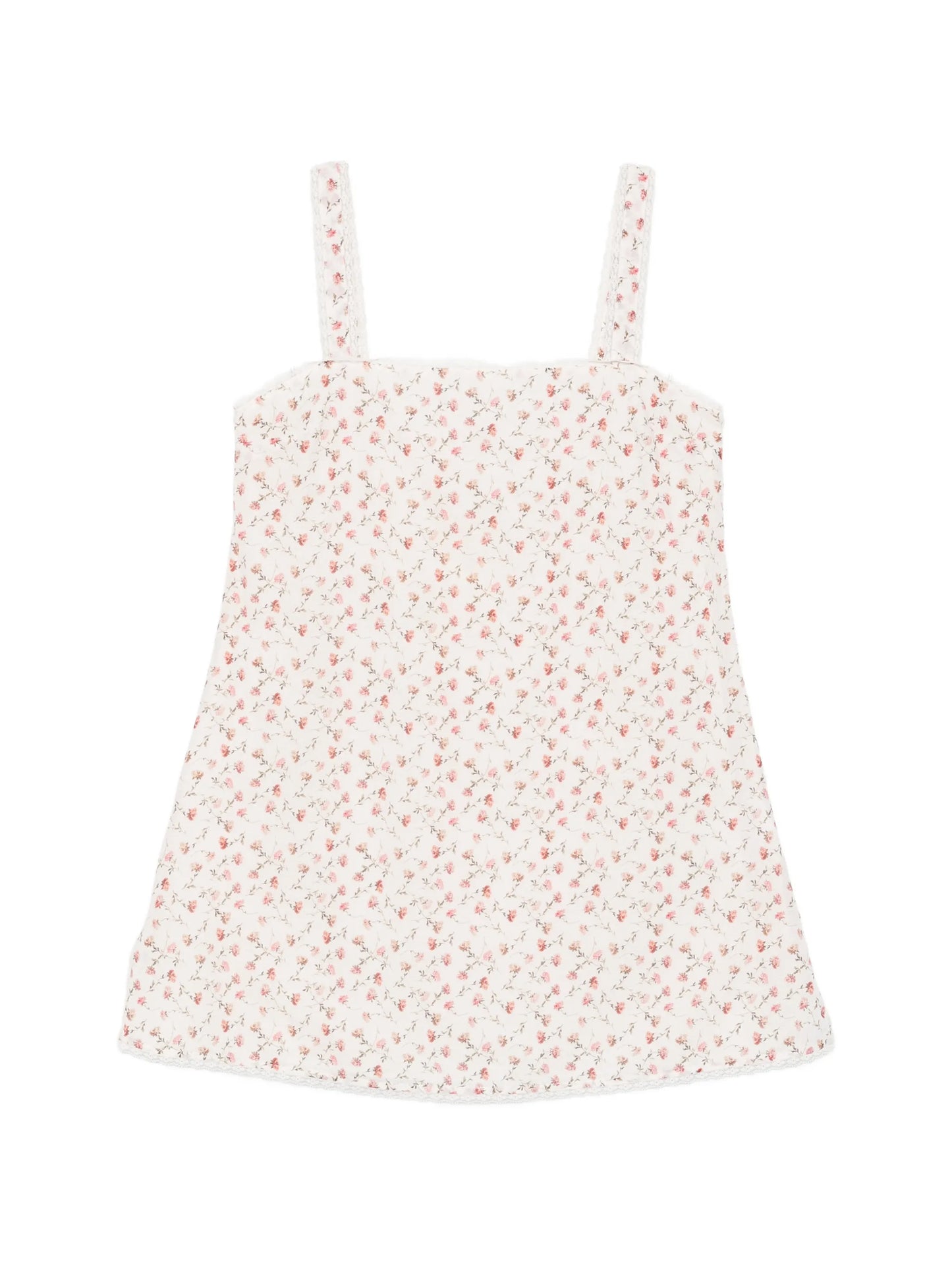 Charlotte floral-print cotton mini dress