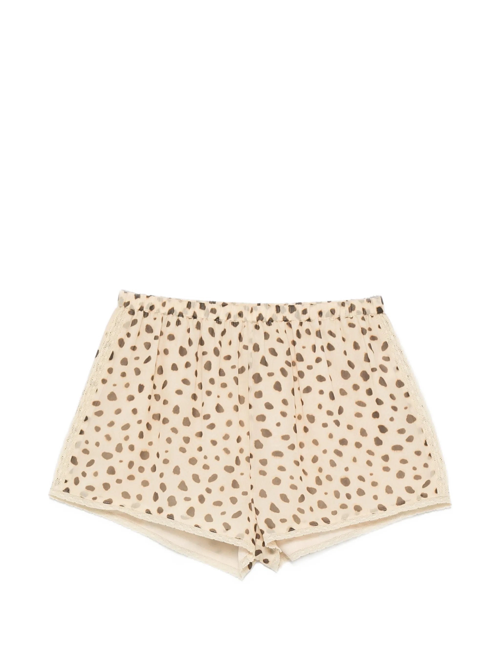 Priscilla leopard-print shorts