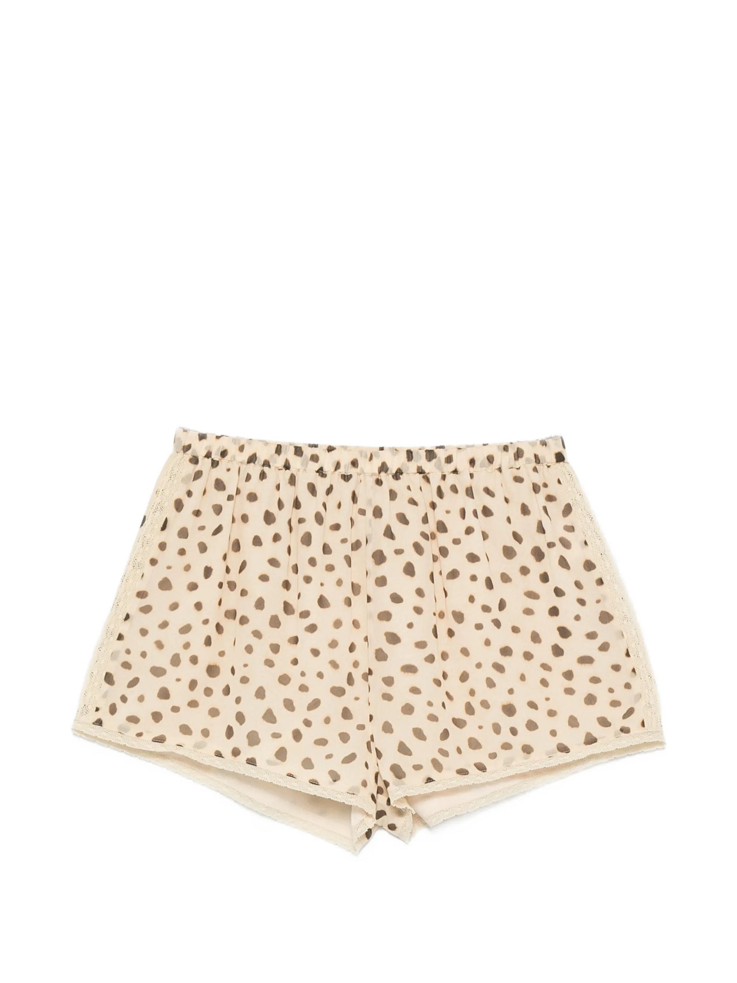 Priscilla leopard-print shorts