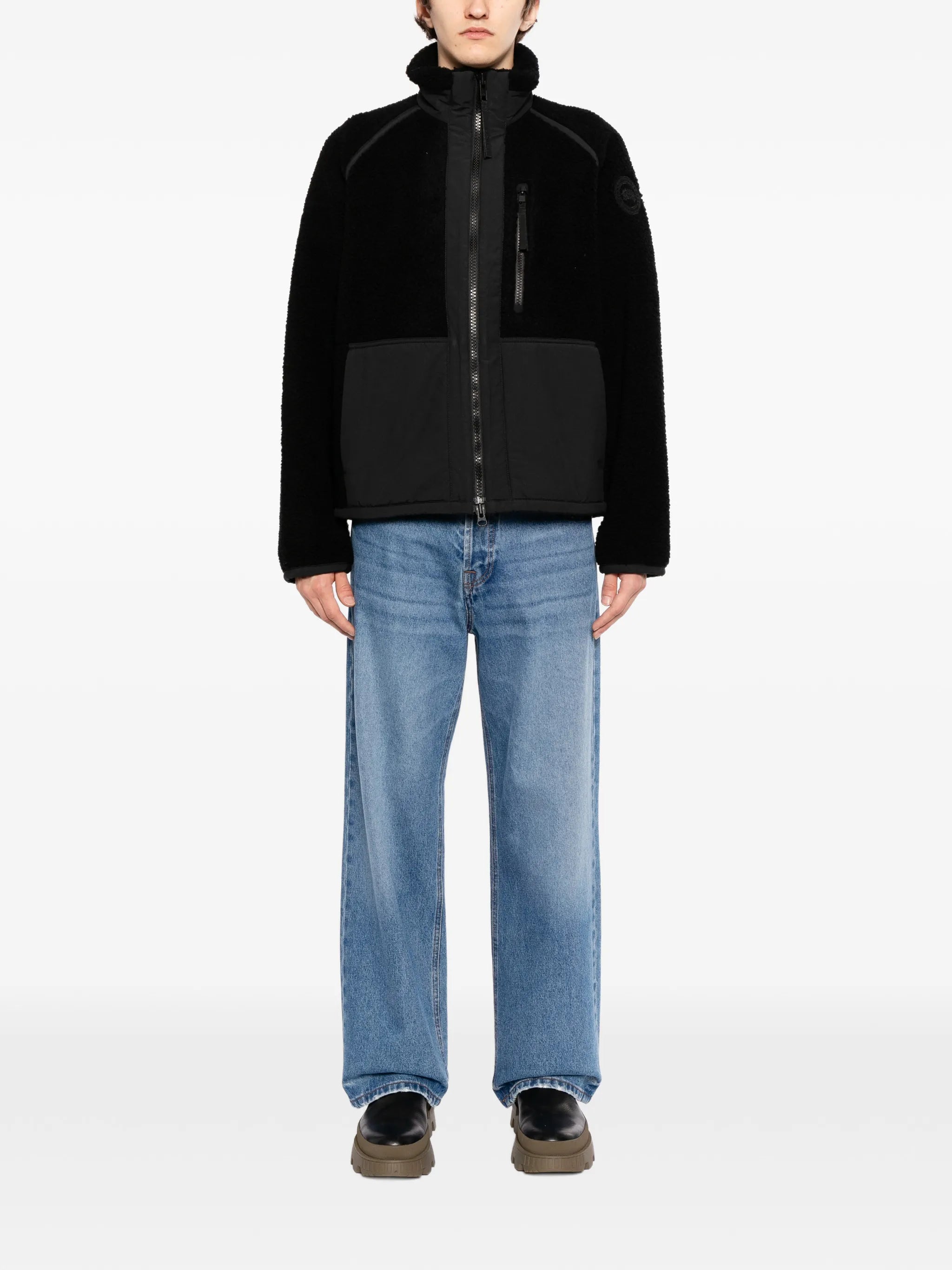 Westport fleece panelled jacket