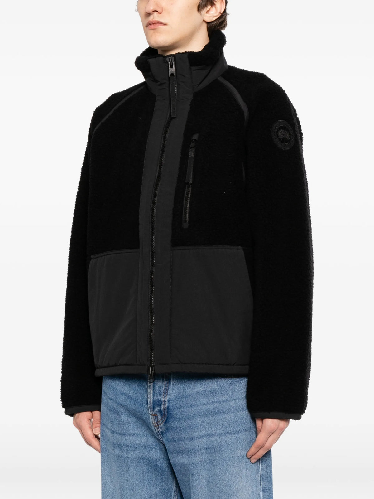 Westport fleece panelled jacket
