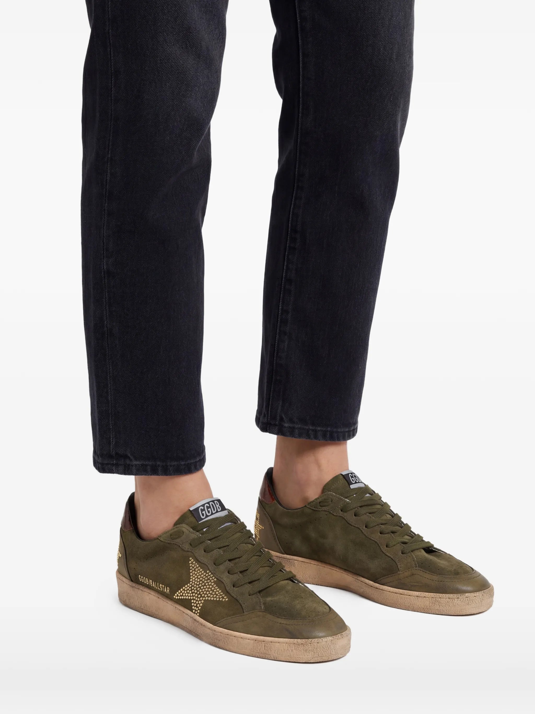 star-embellished sneakers