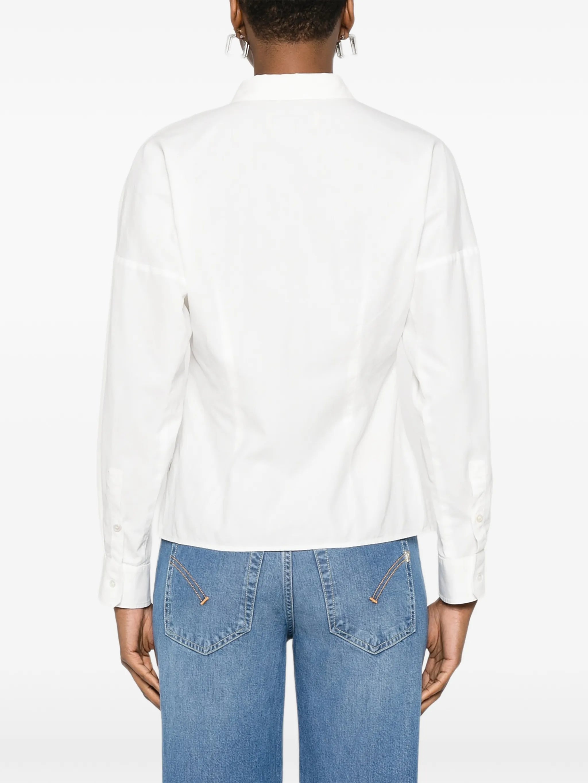 Wkdpesi flap-pocket buttoned shirt