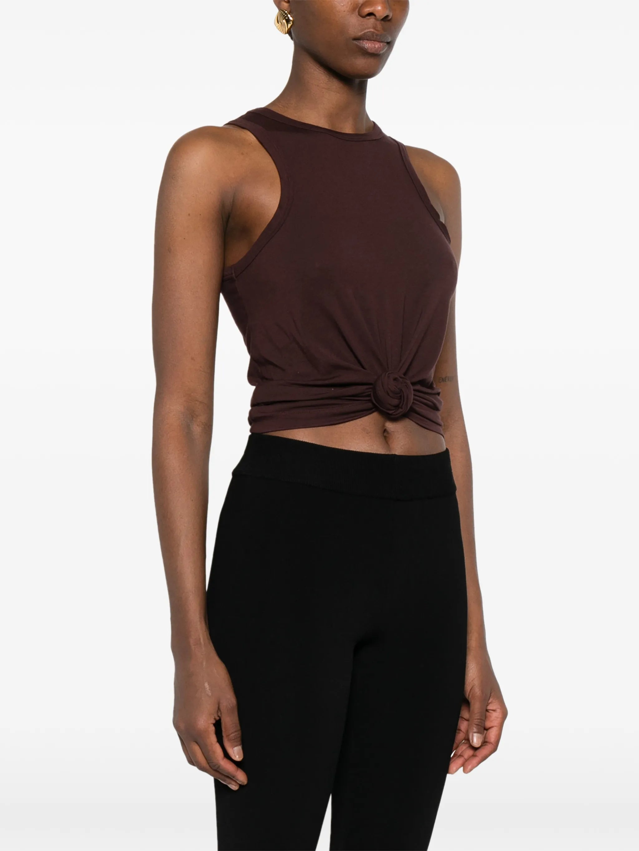 knotted tank top