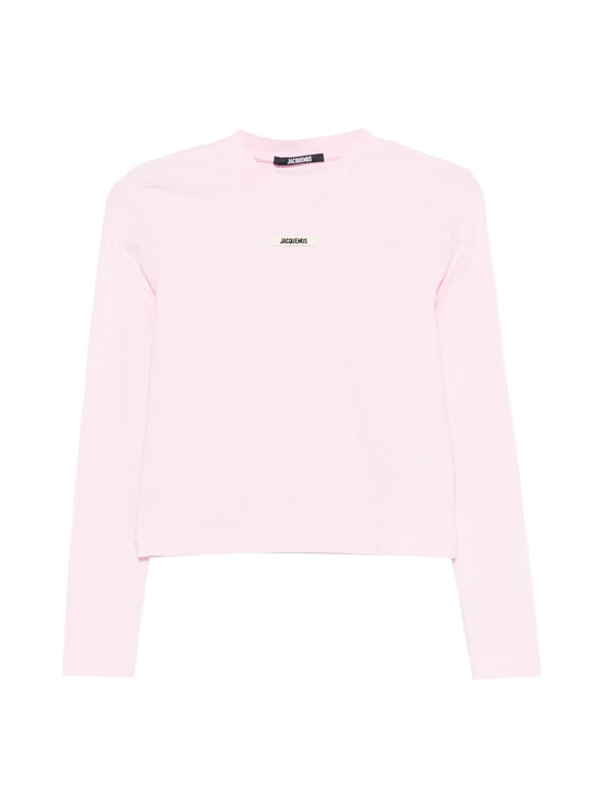logo-patch long-sleeve T-shirt