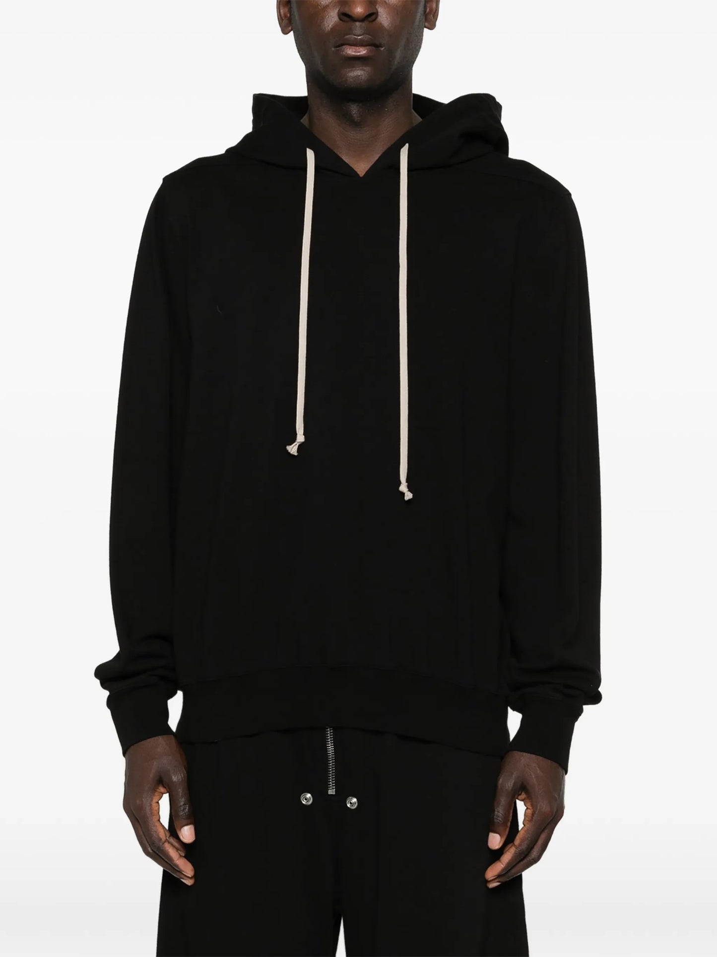 hooded printed hoodie