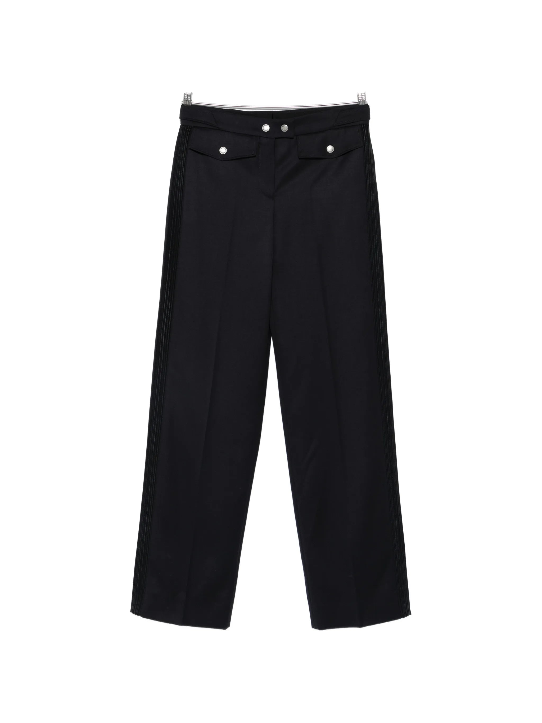 buttoned trousers