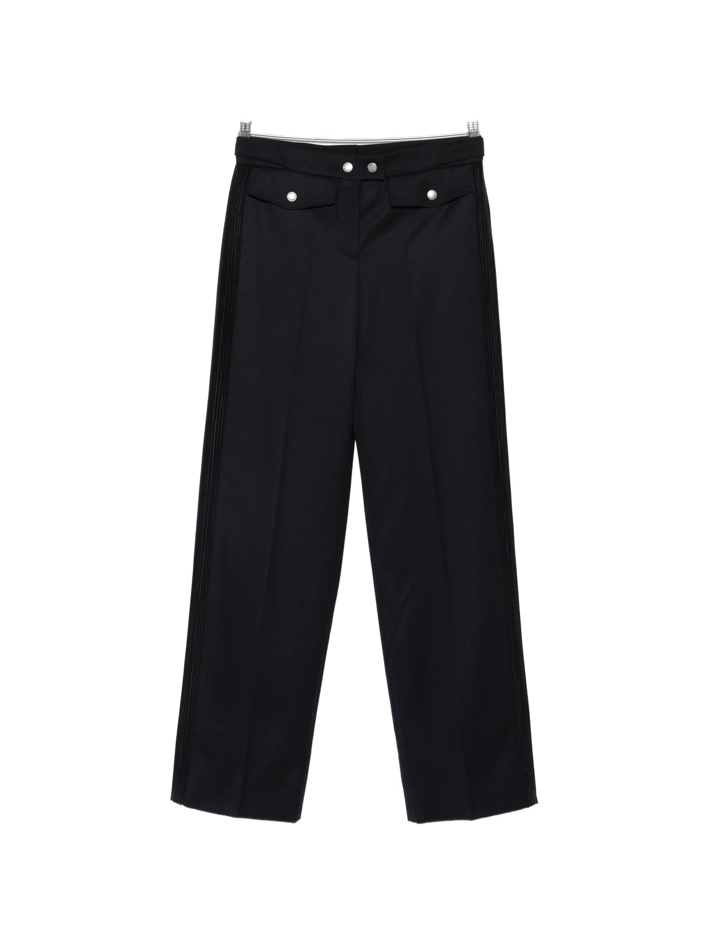 buttoned trousers