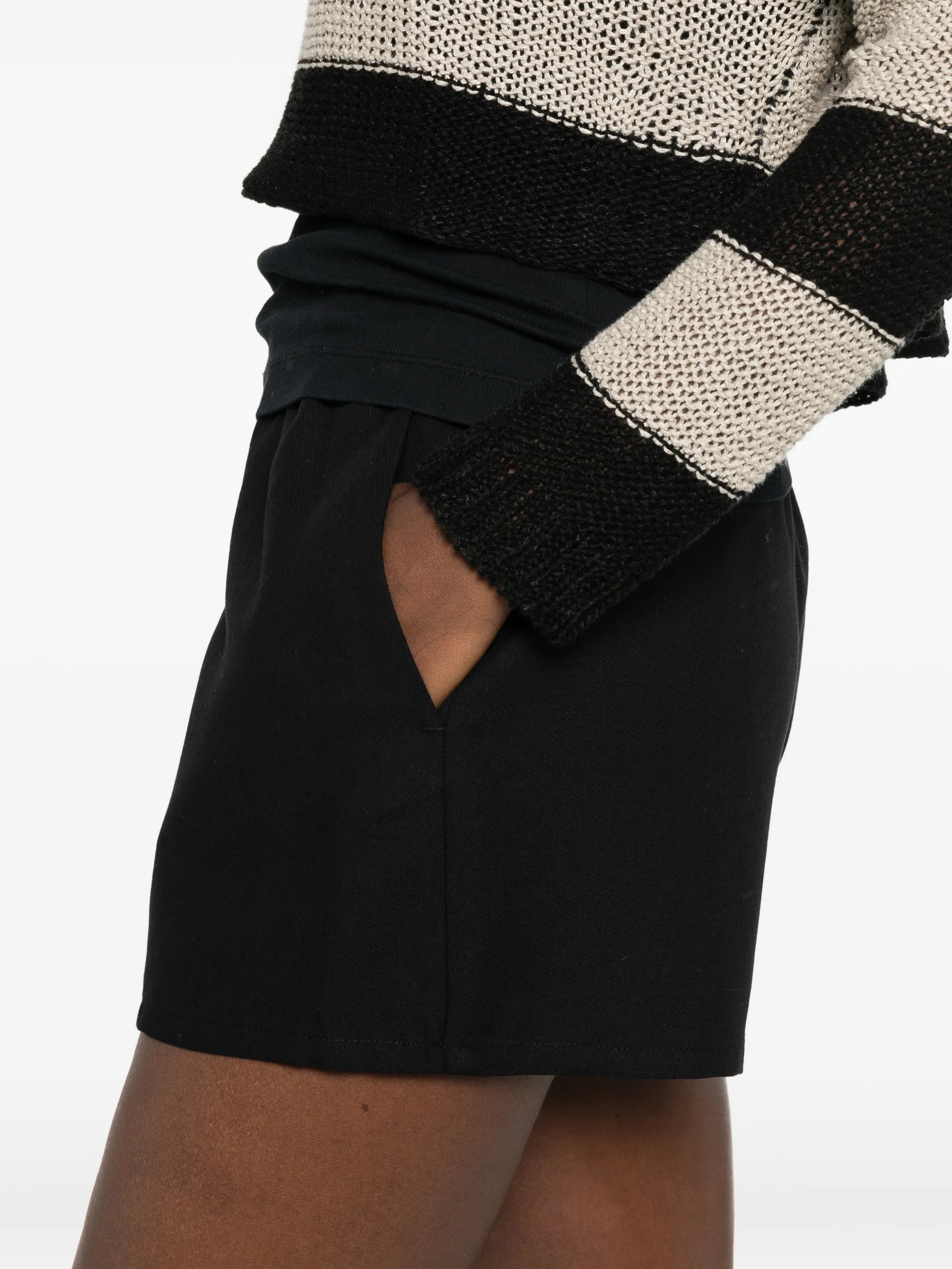 twill shorts