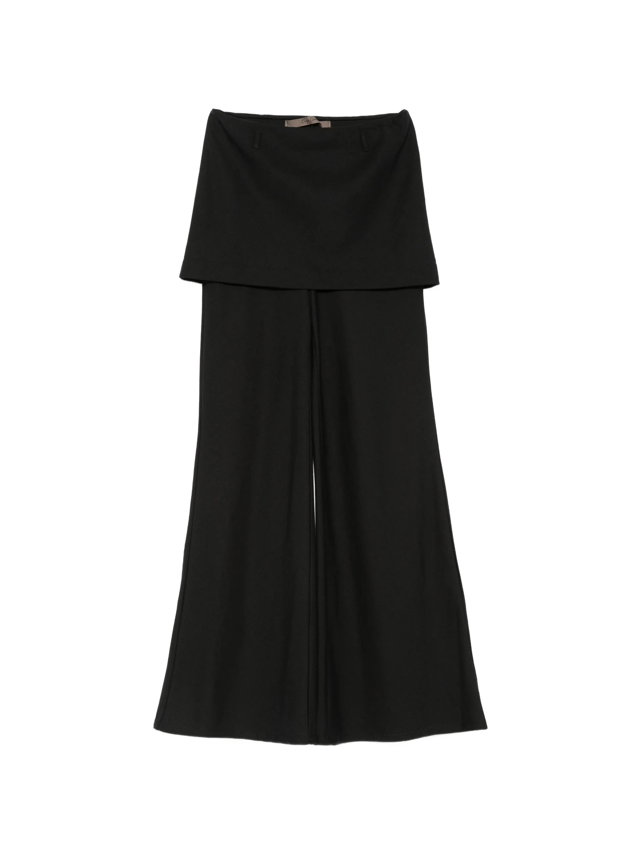 twill apron-style trousers