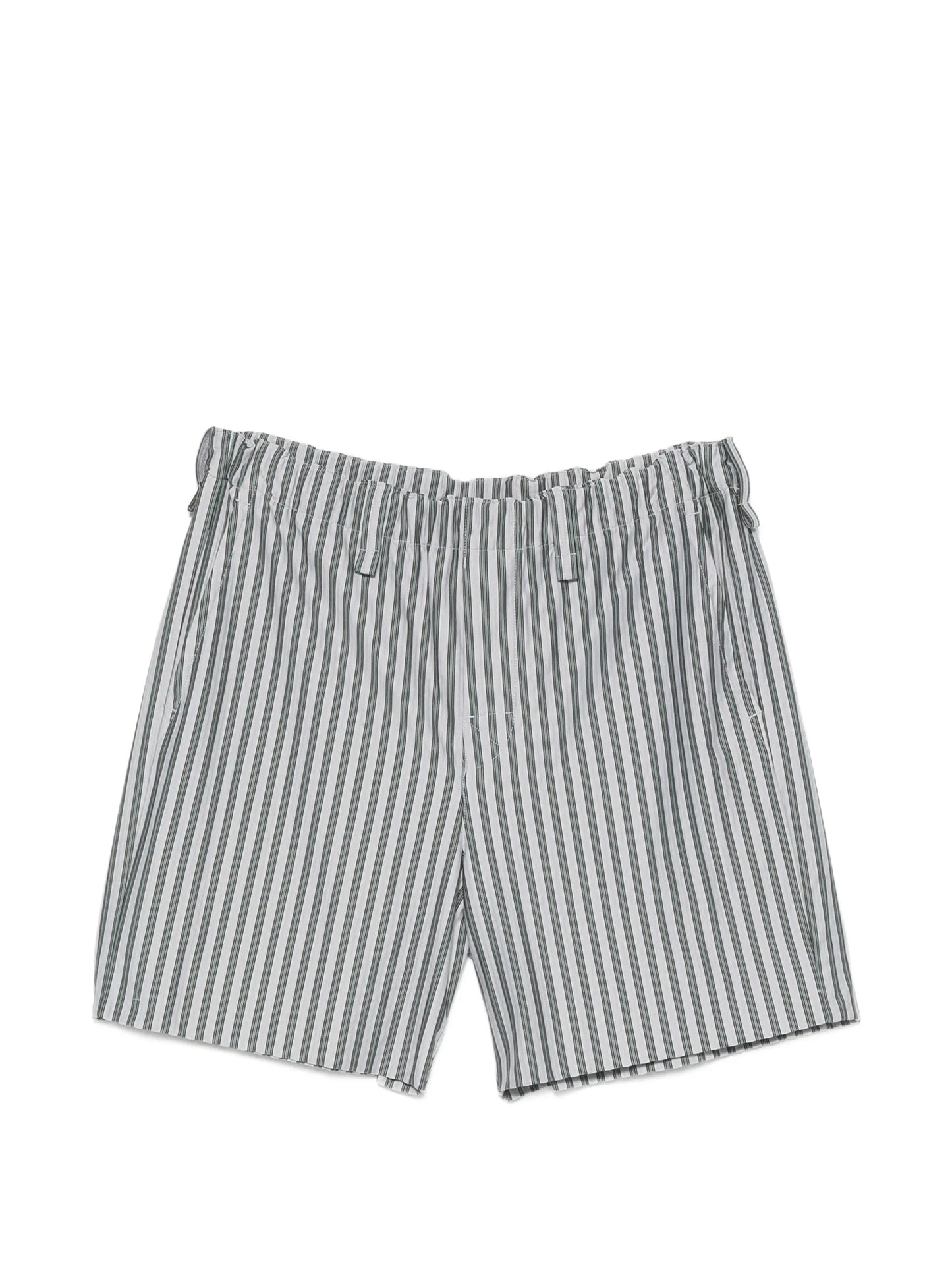 striped jersey shorts