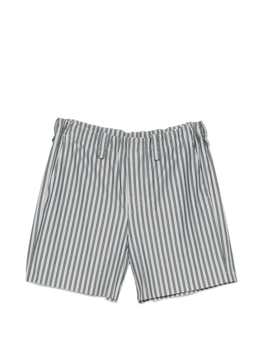 striped jersey shorts