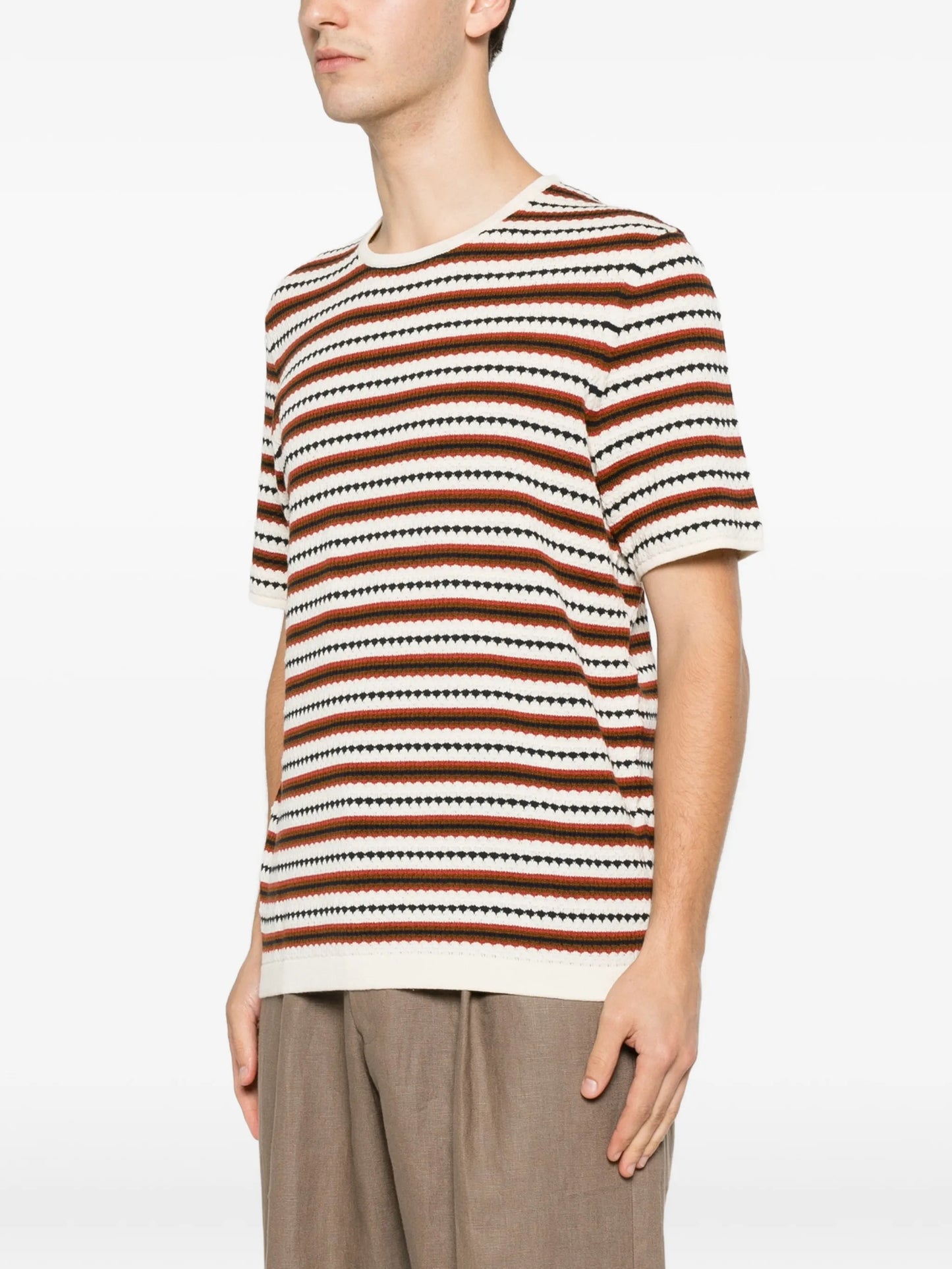Bari 6686 striped T-shirt