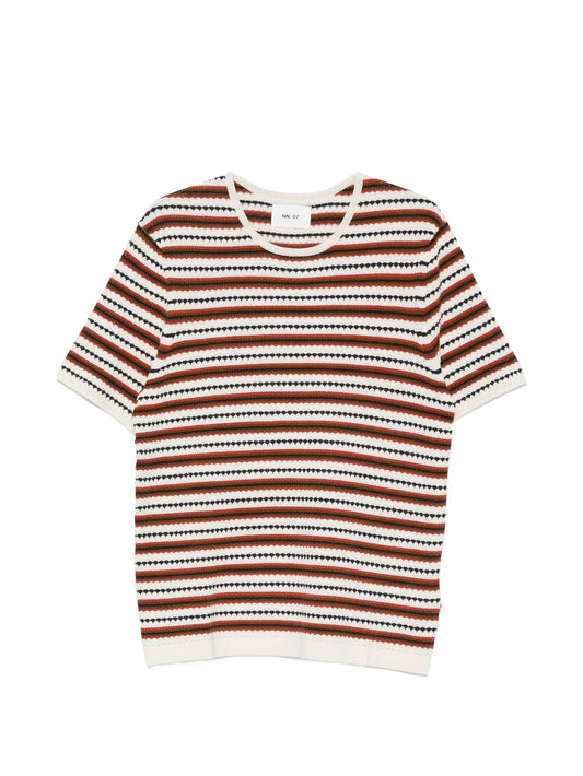 Bari 6686 striped T-shirt