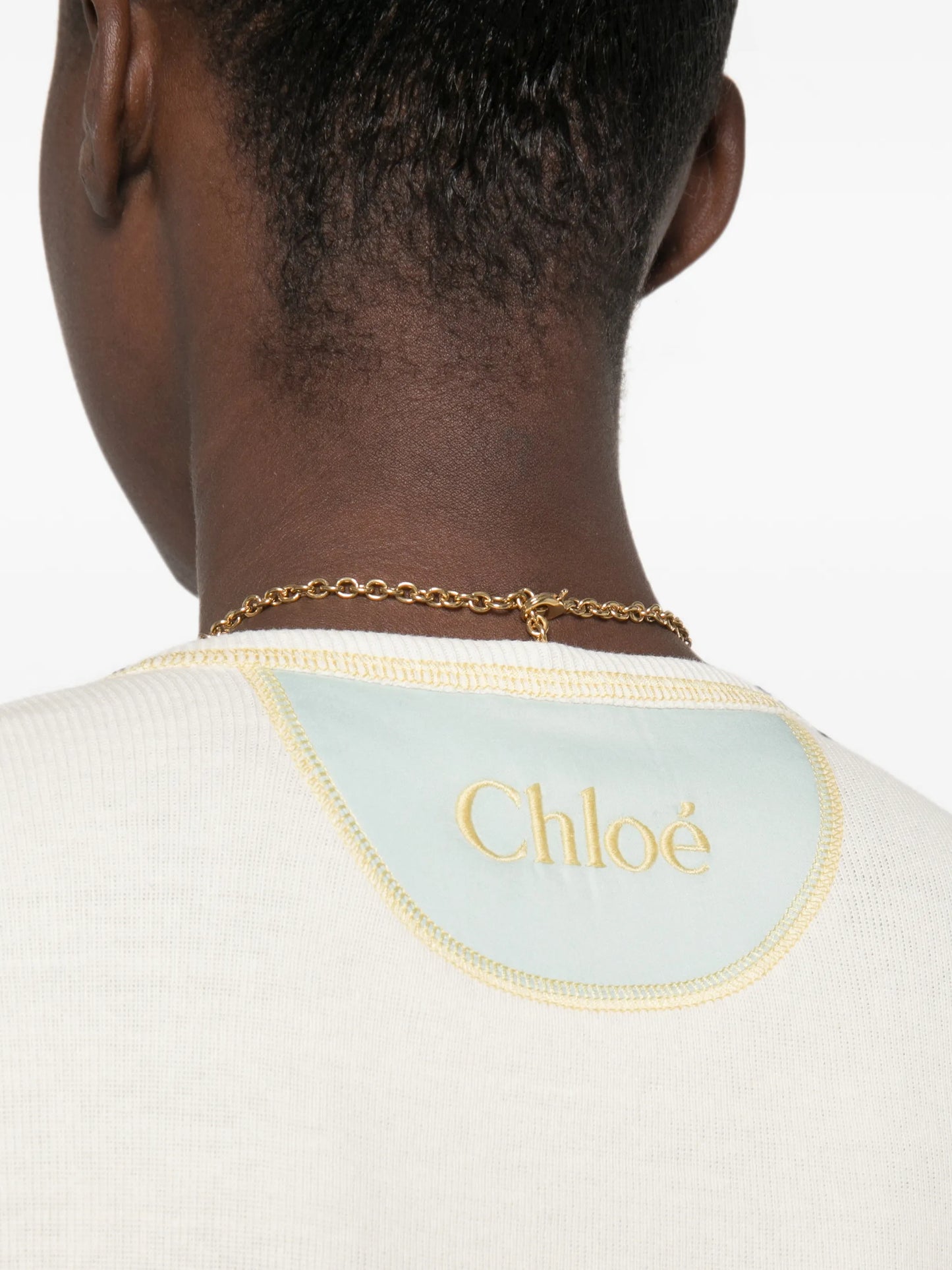 flatlock rib jersey top