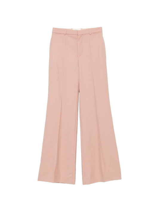 wool gabardine trousers