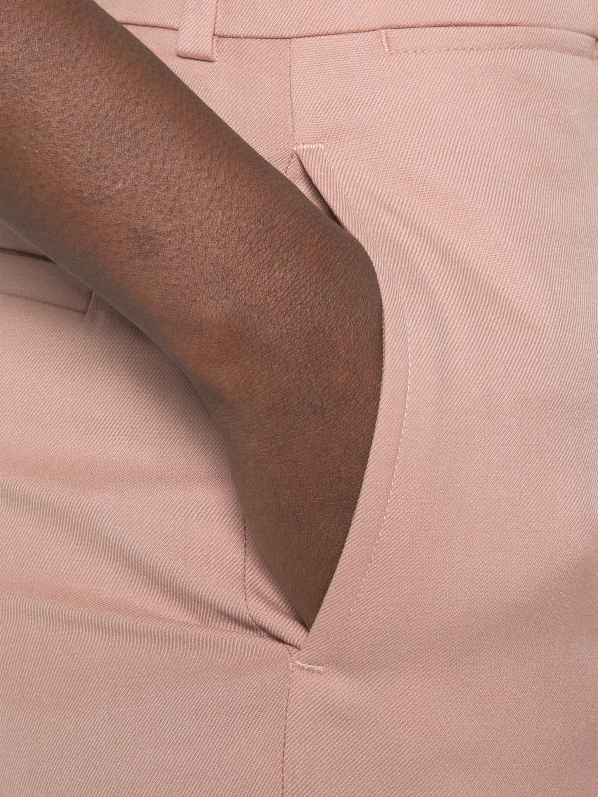 wool gabardine trousers