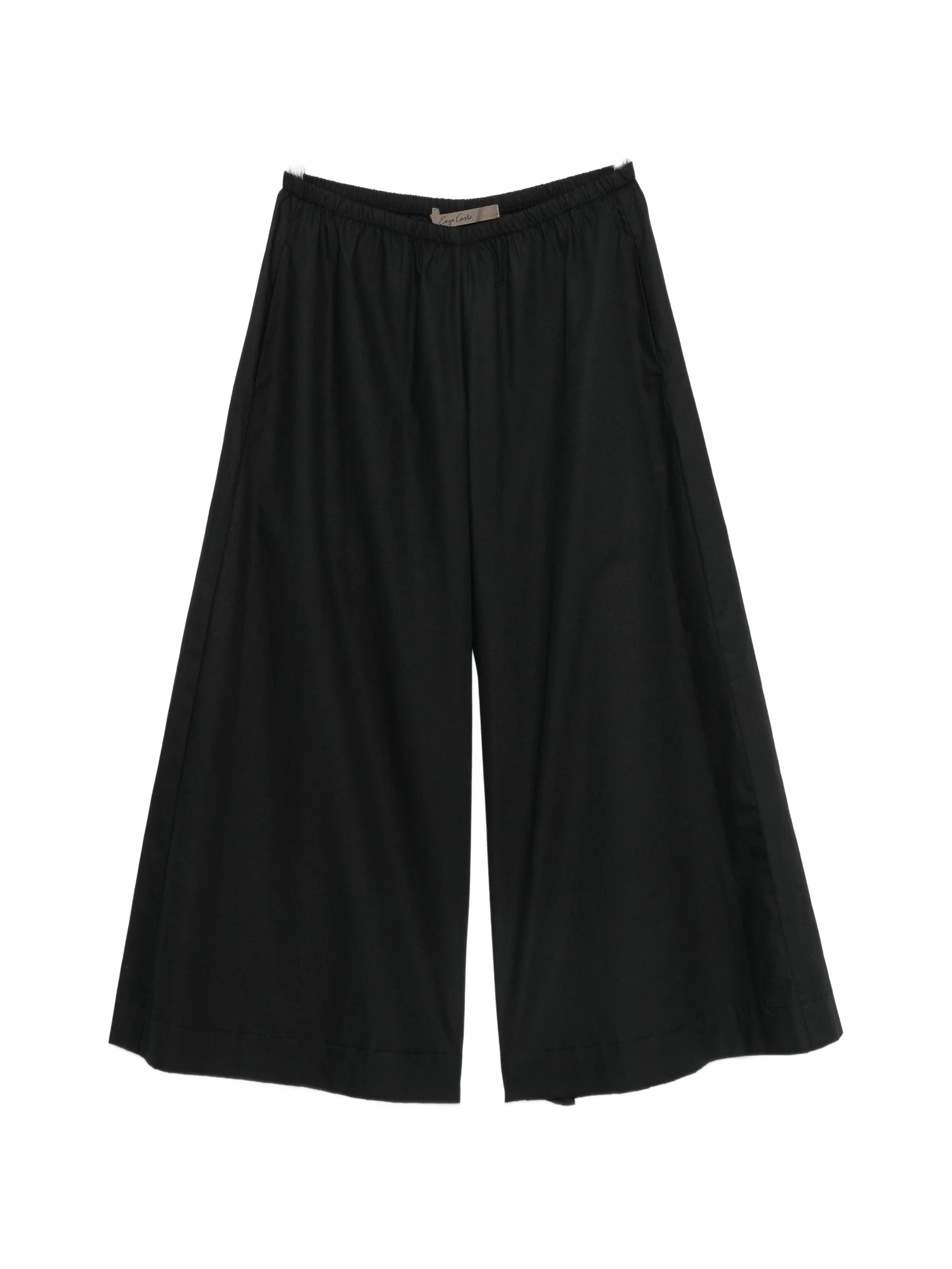 elasticated-waist palazzo pants