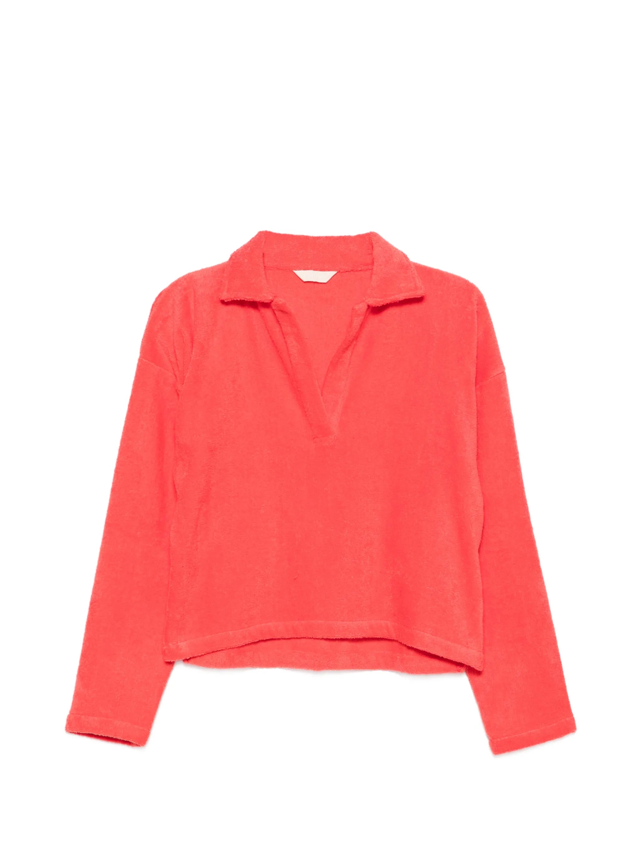 polo-collar sweater