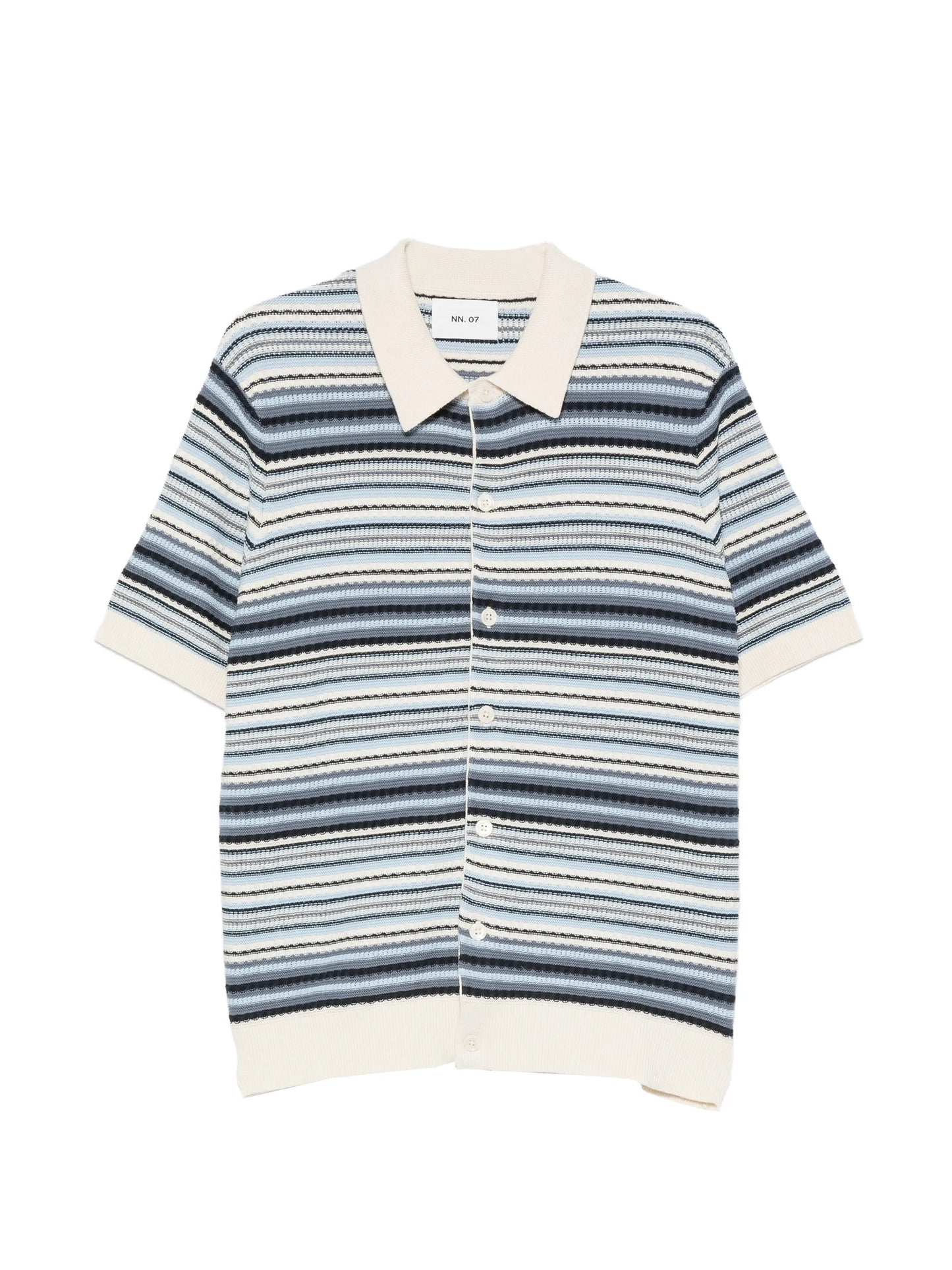Nolan 60019 striped knitted shirt