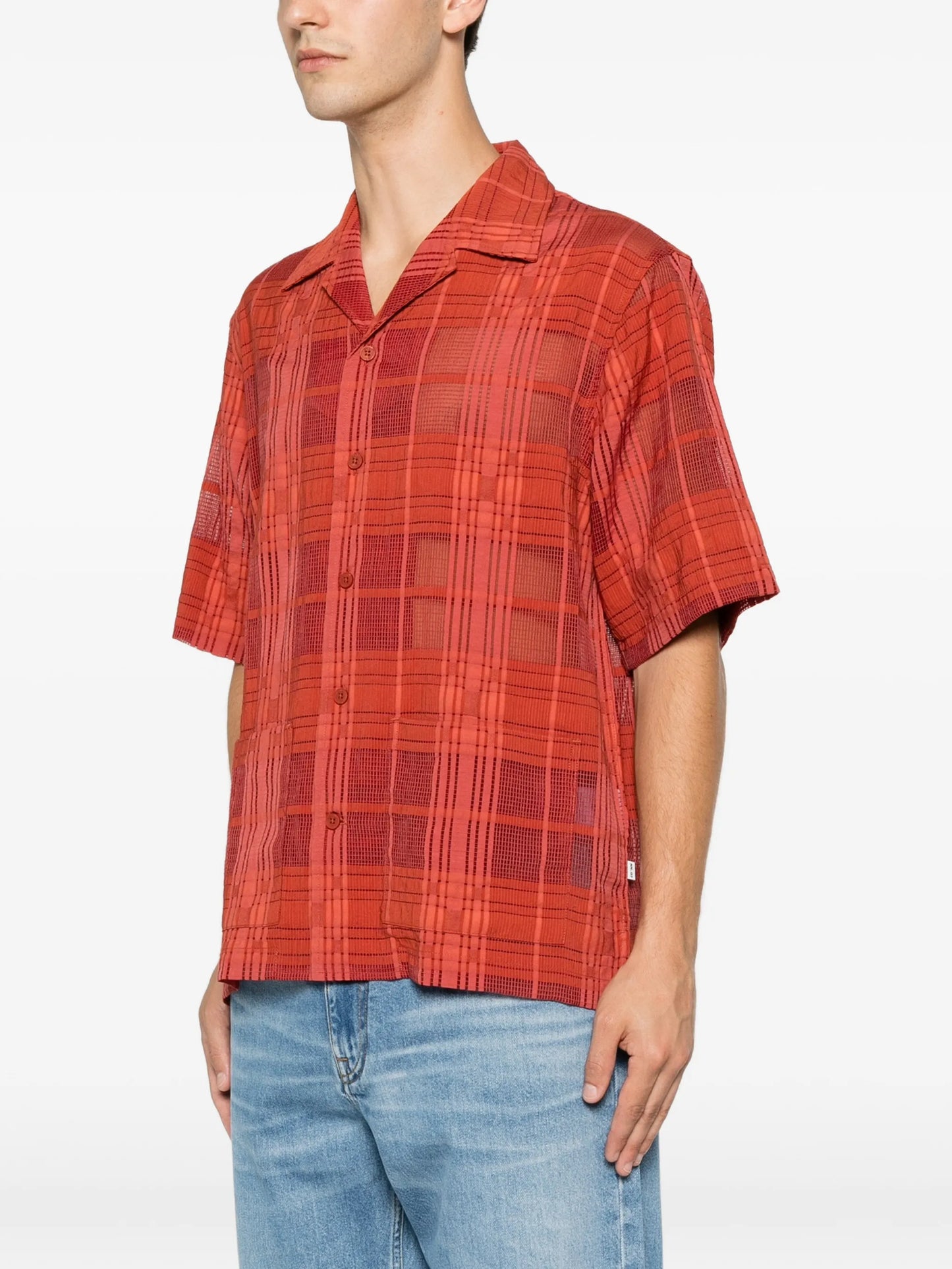 Ben check-pattern shirt