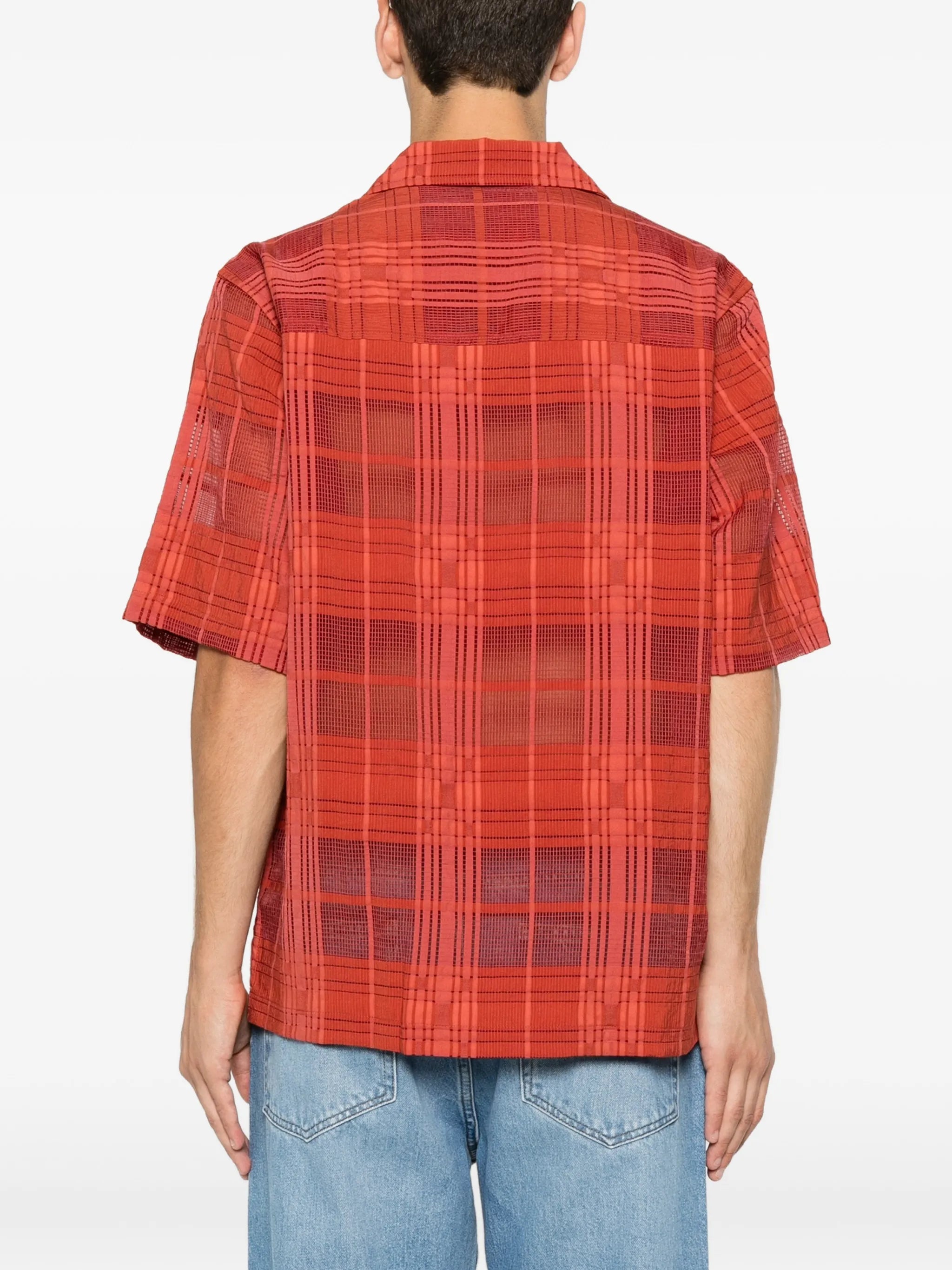 Ben check-pattern shirt