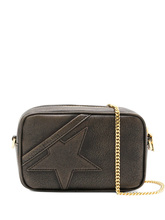 star leather cross body bag