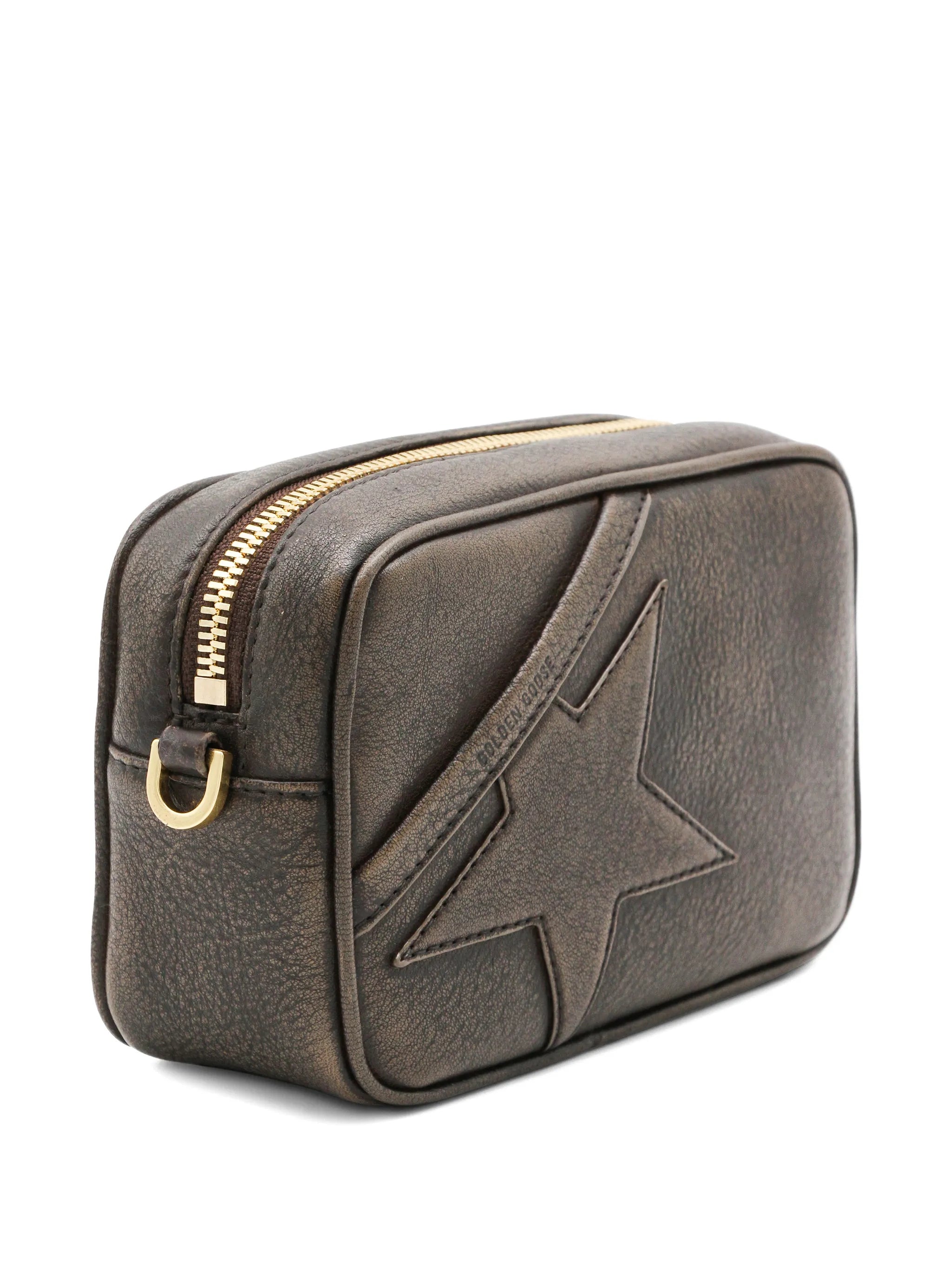 star leather cross body bag