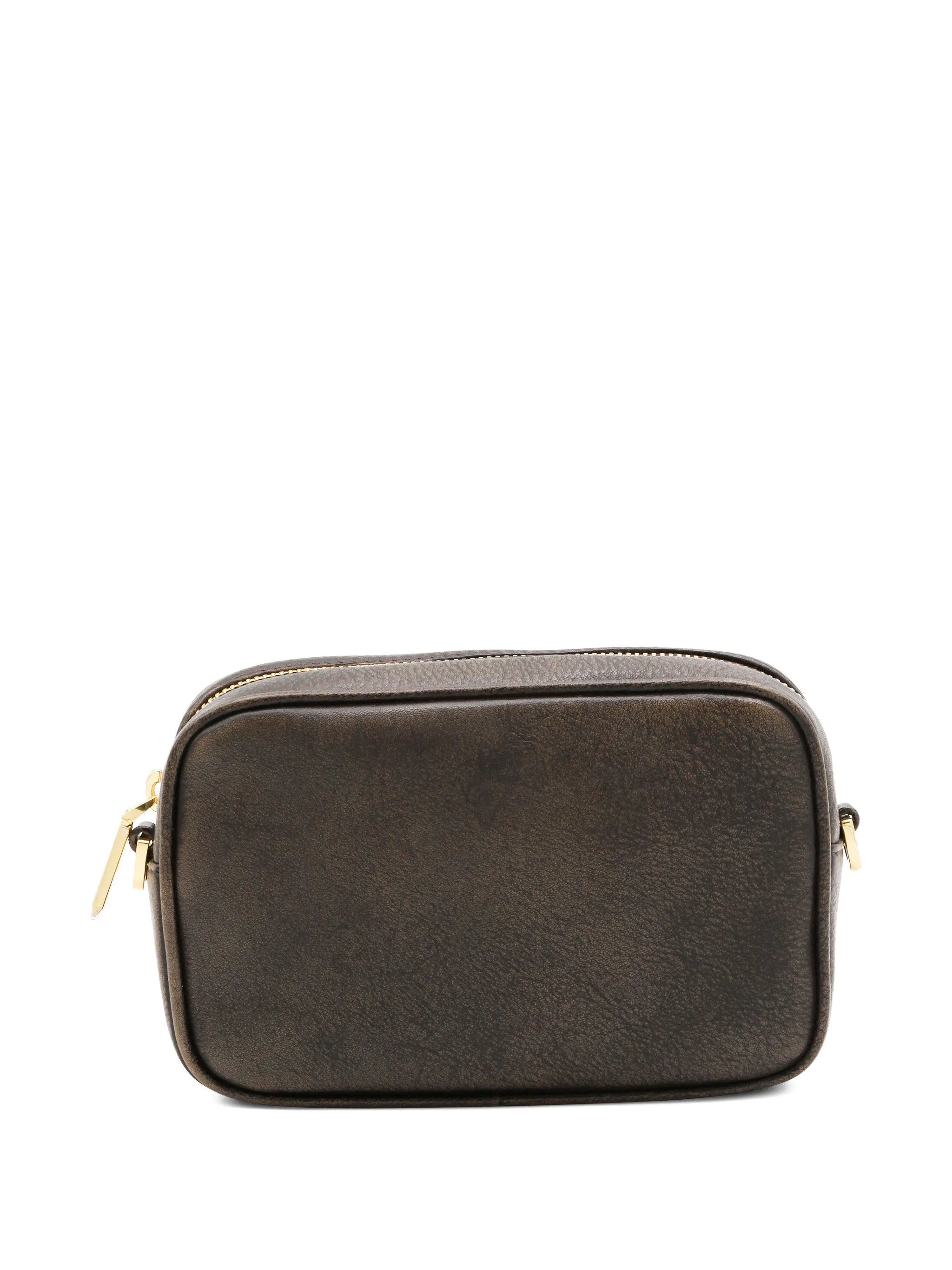 star leather cross body bag