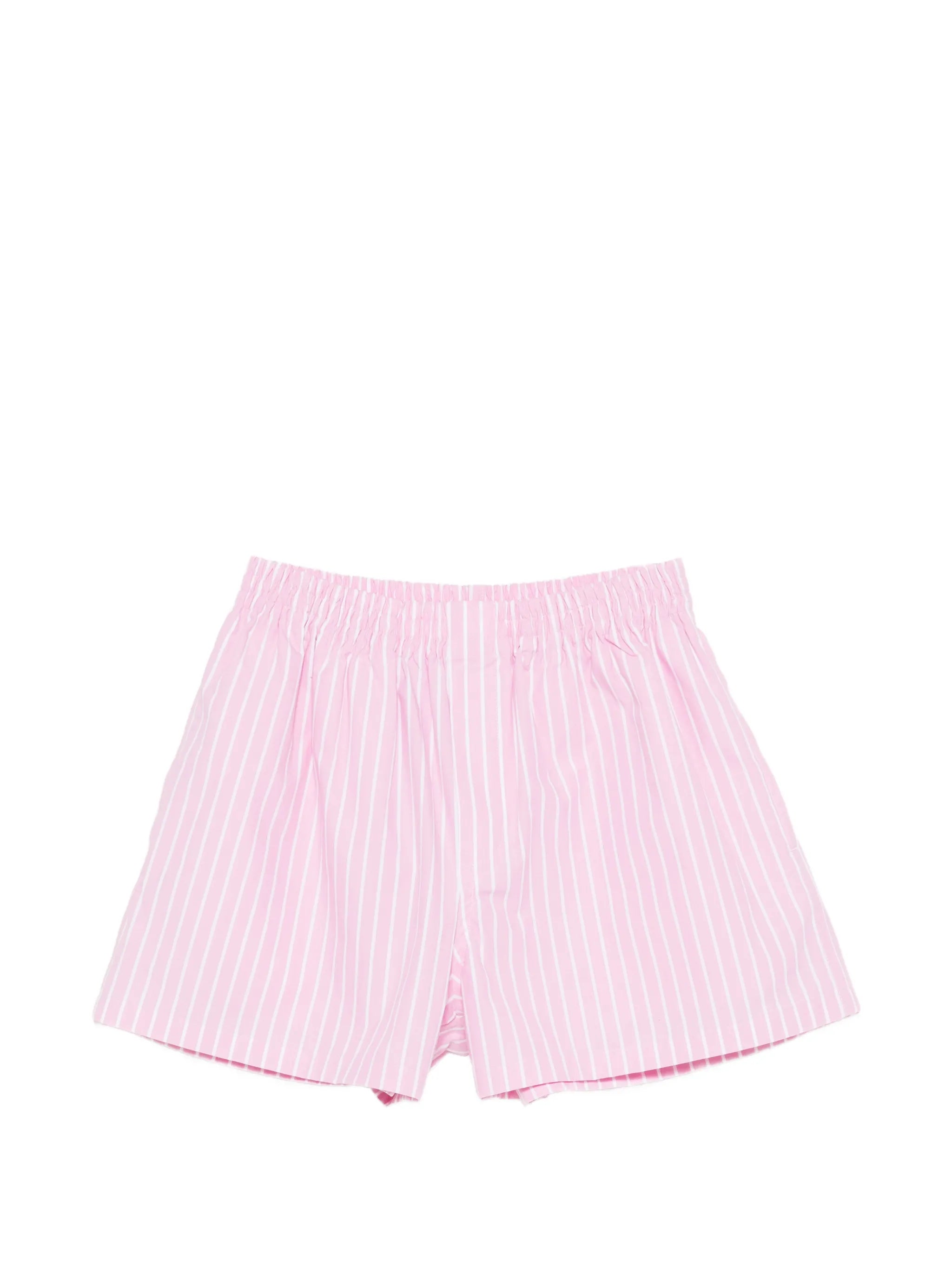 striped shorts