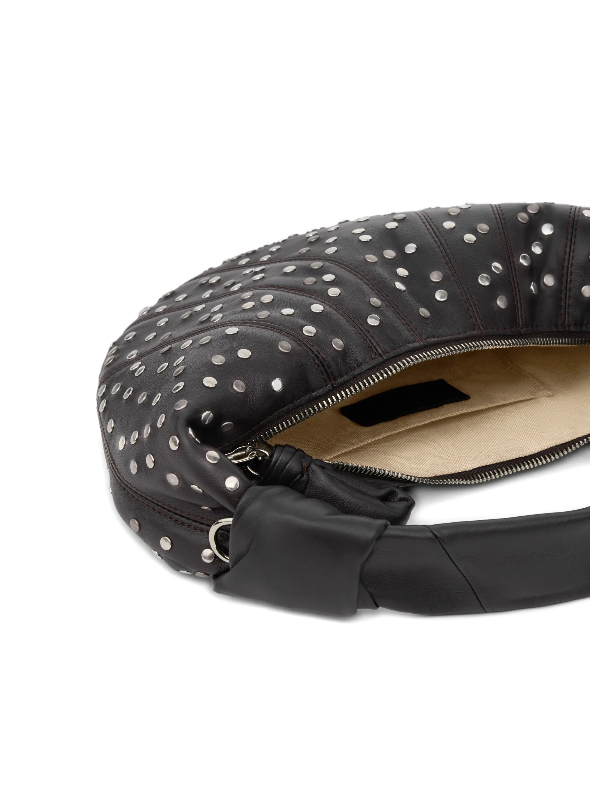 mini Fortune Croissant studded tote bag