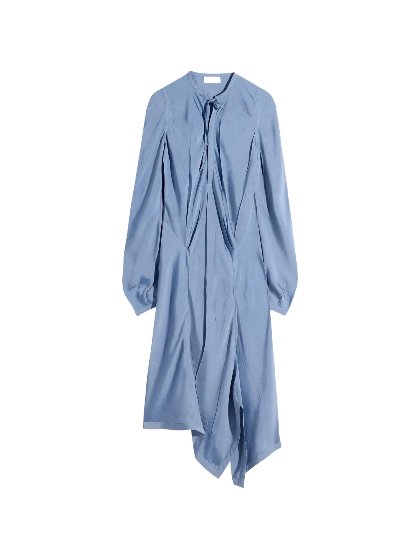 pleated bias day dress