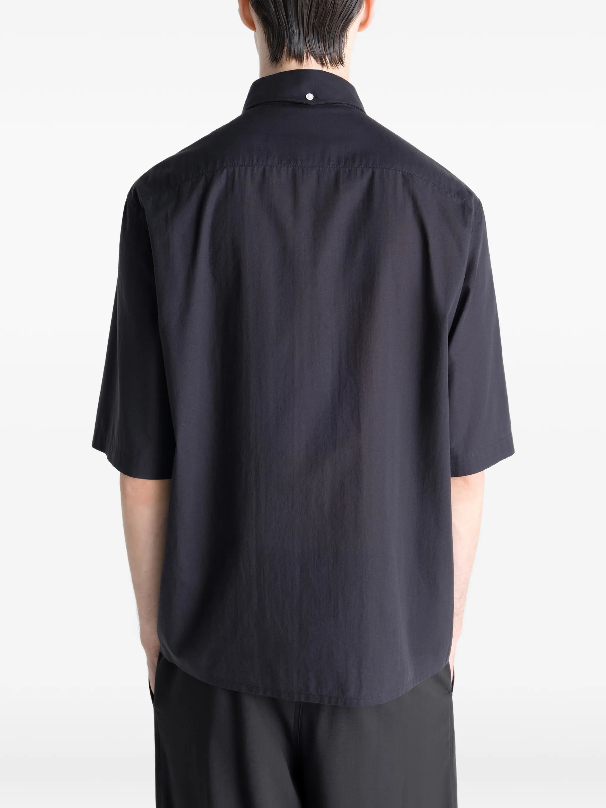 button-down short-sleeves shirt