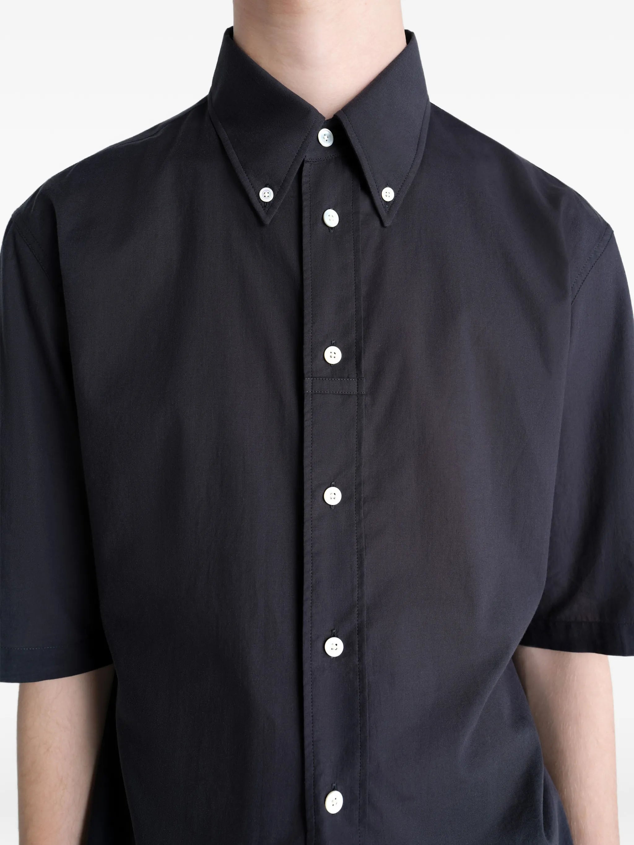 button-down short-sleeves shirt