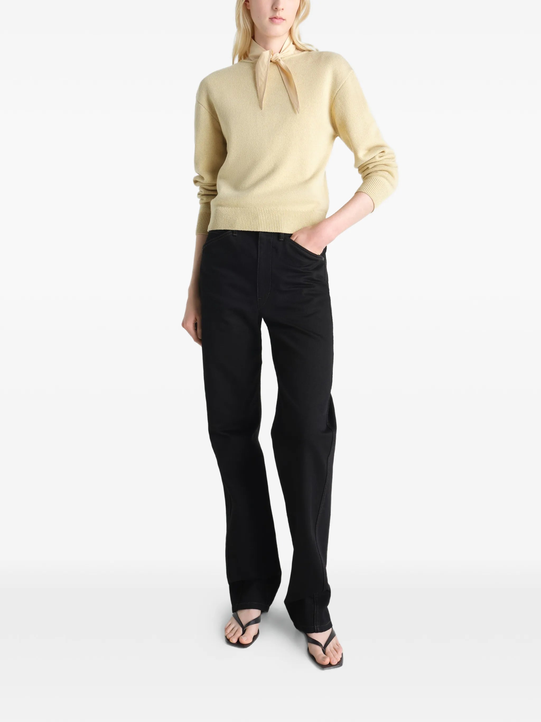 buttoned reversible cardigan