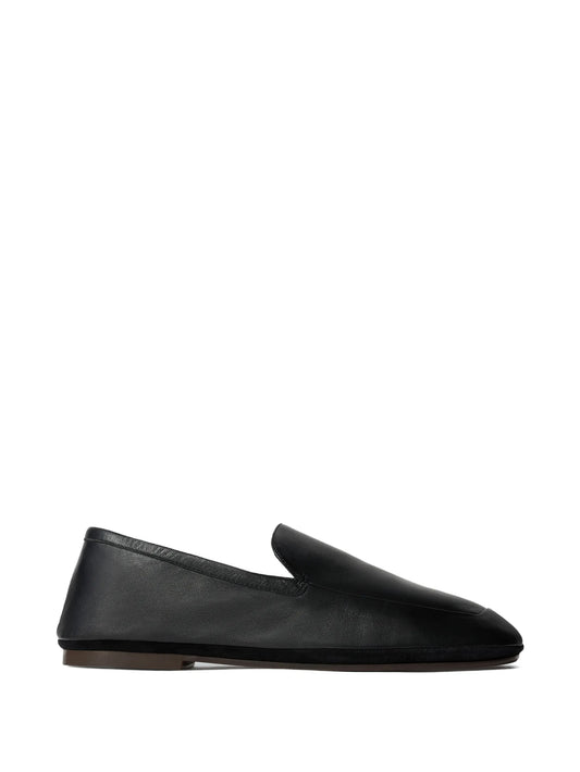 outdoor slippers in leather