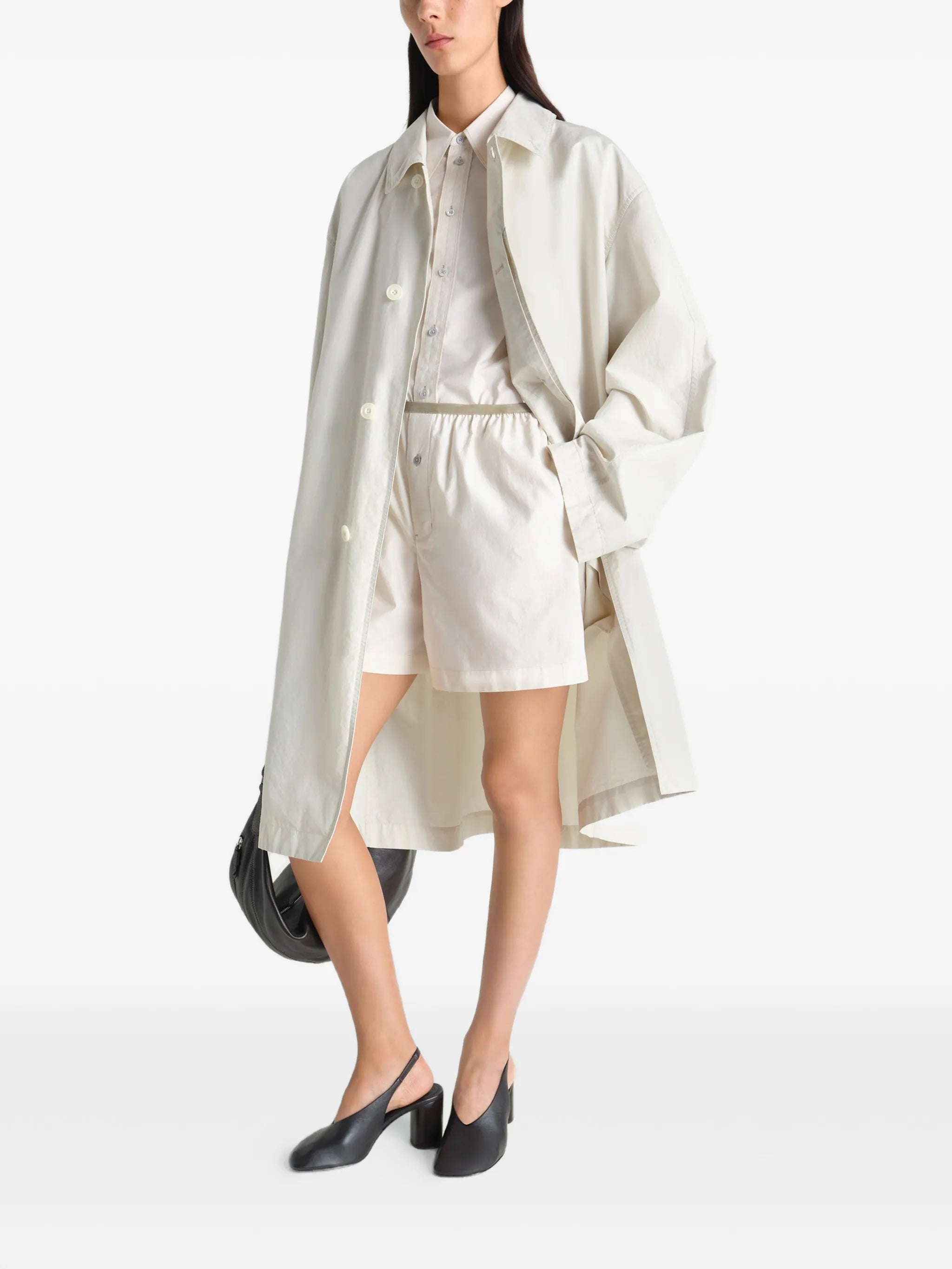 classic woven car coat
