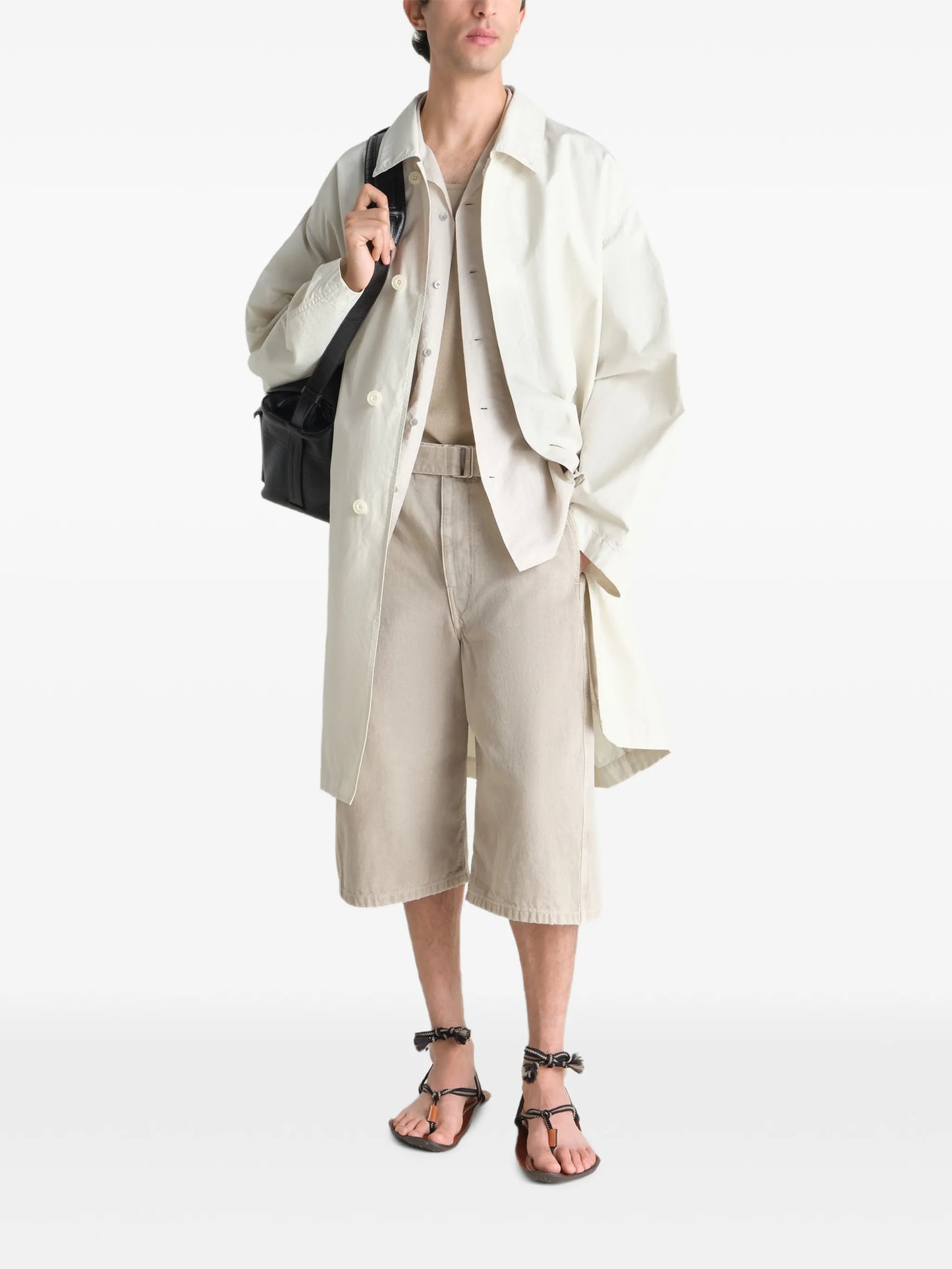 classic woven car coat