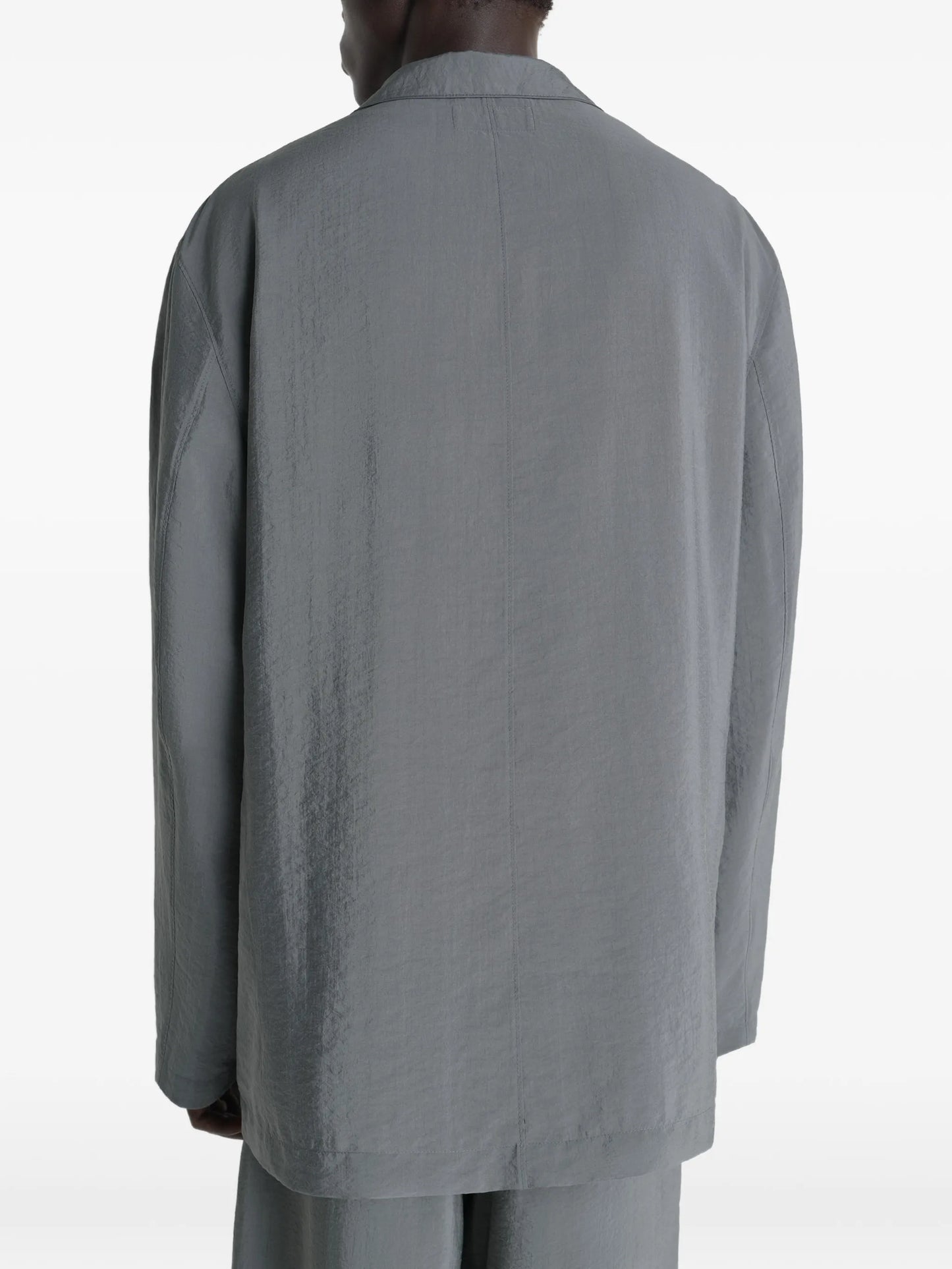 double-breasted pocket blazer