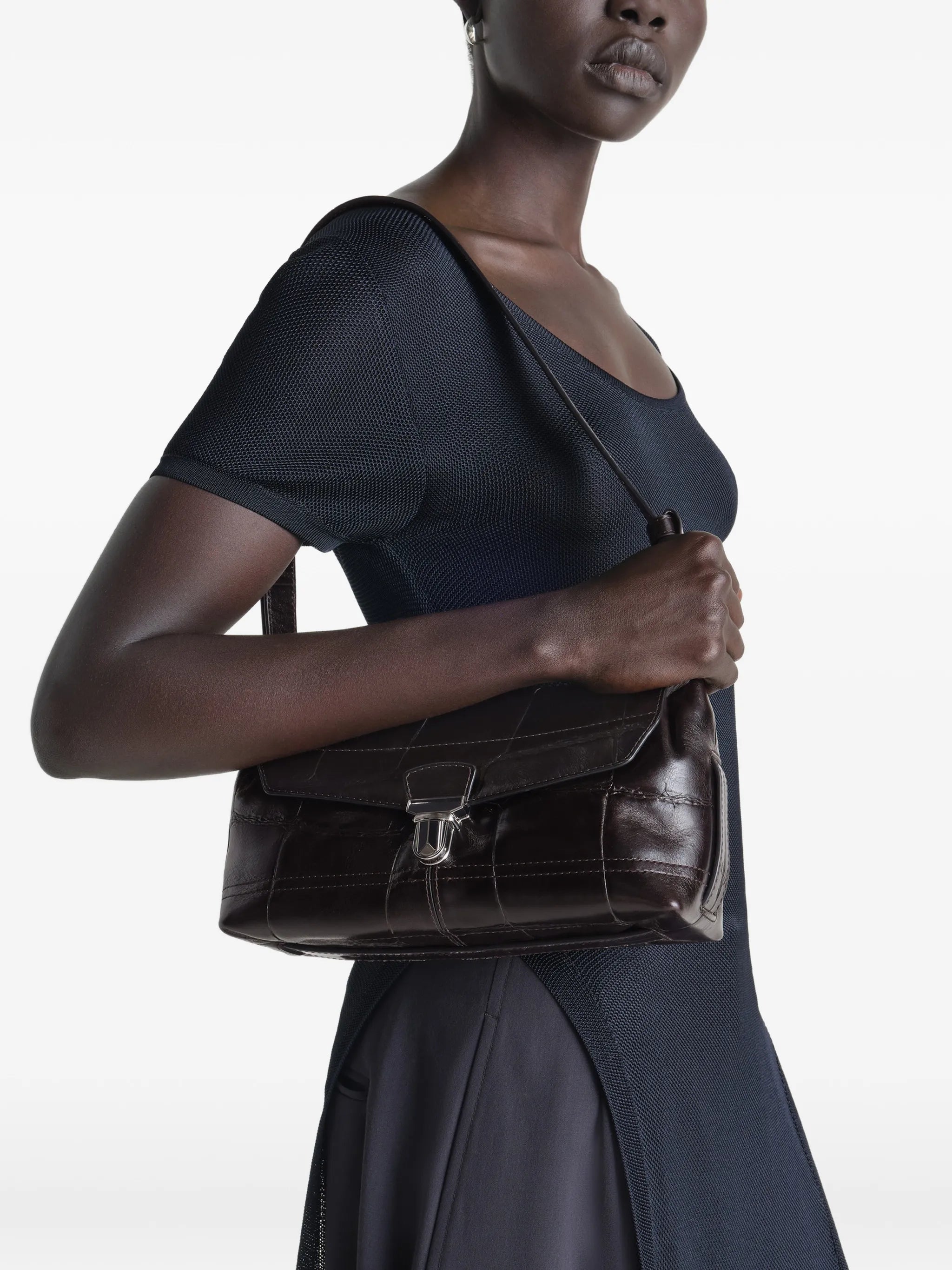 small soft Gear bag in leather