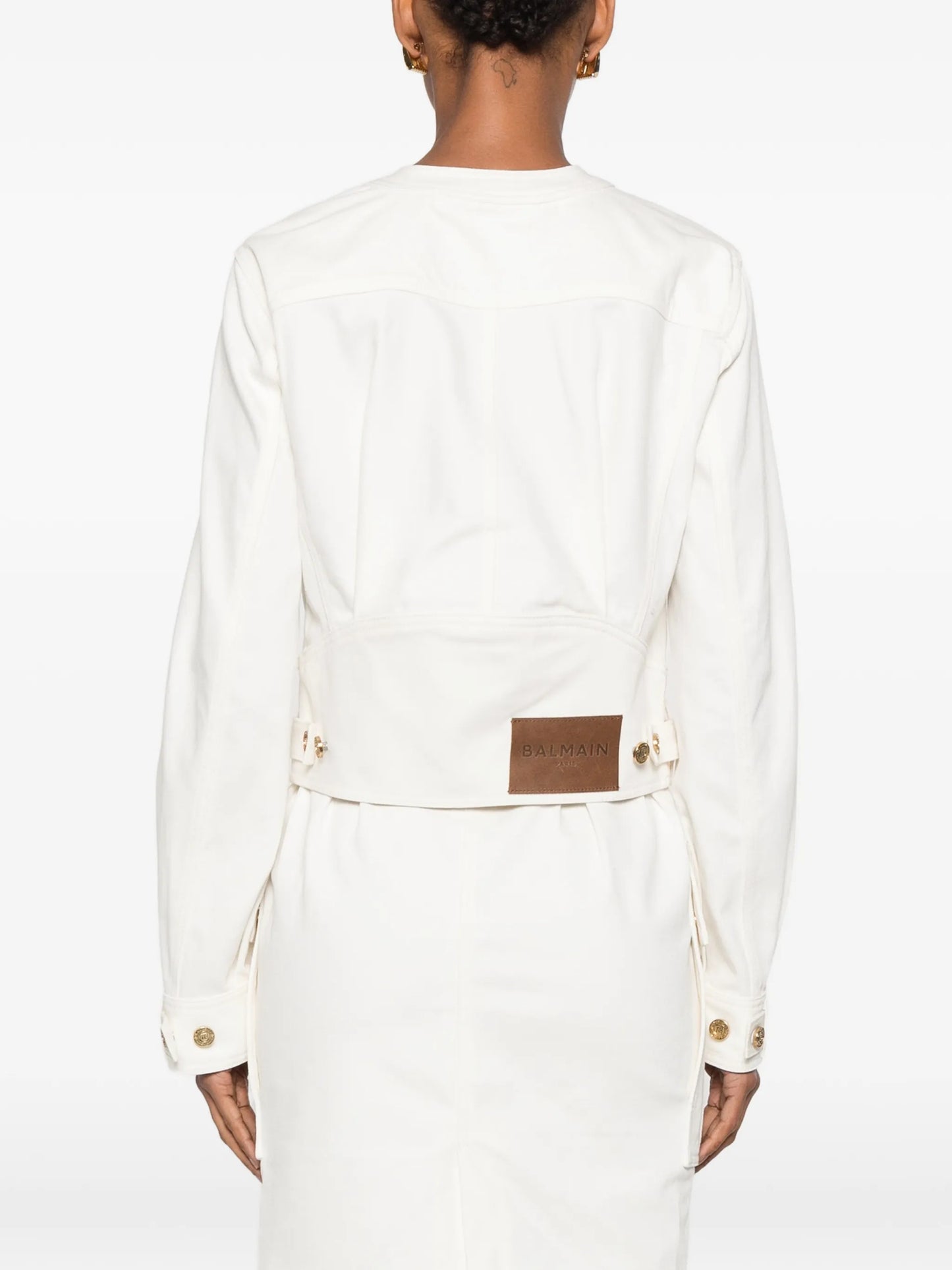 patch-pocket denim jacket