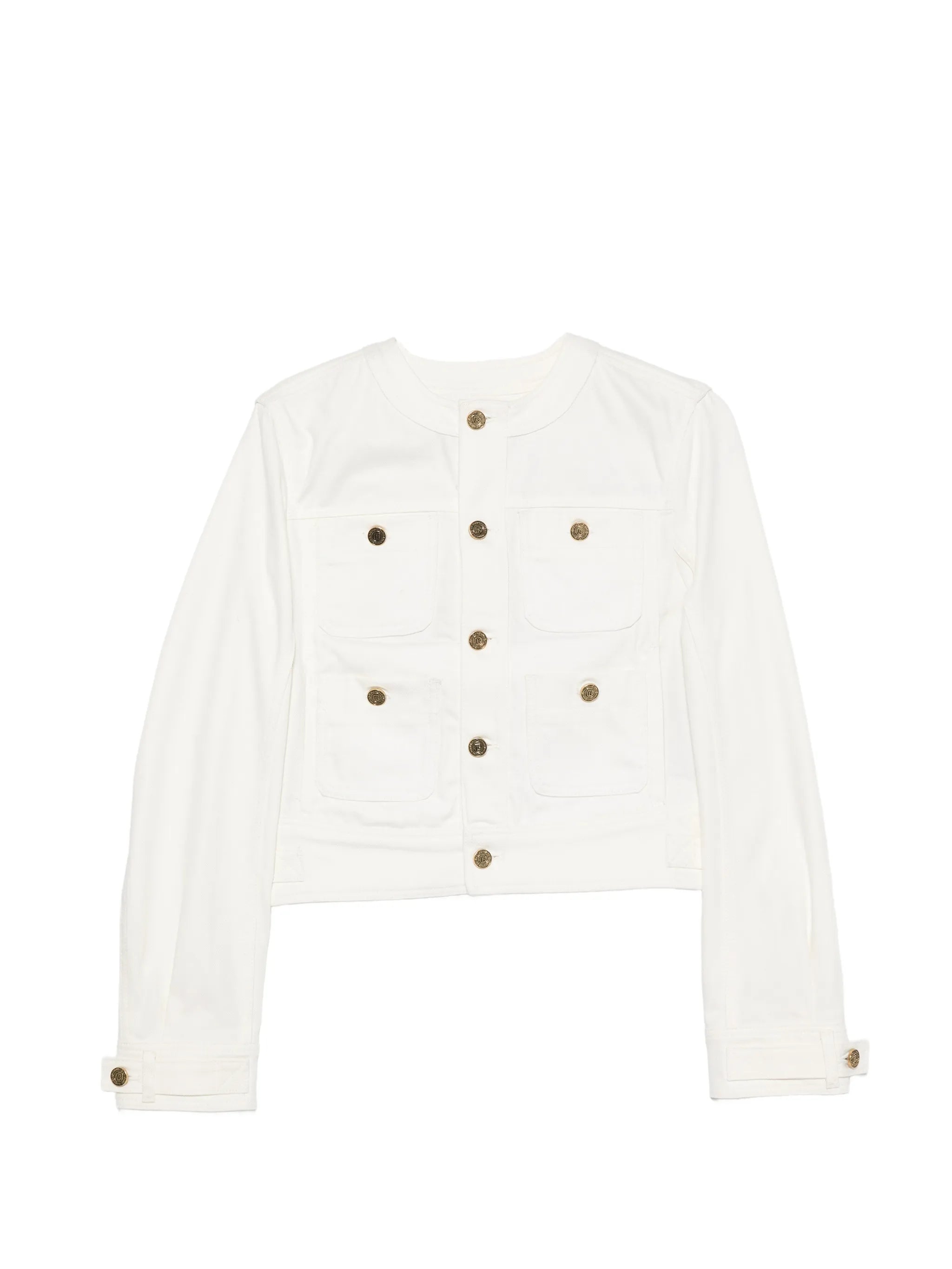 patch-pocket denim jacket
