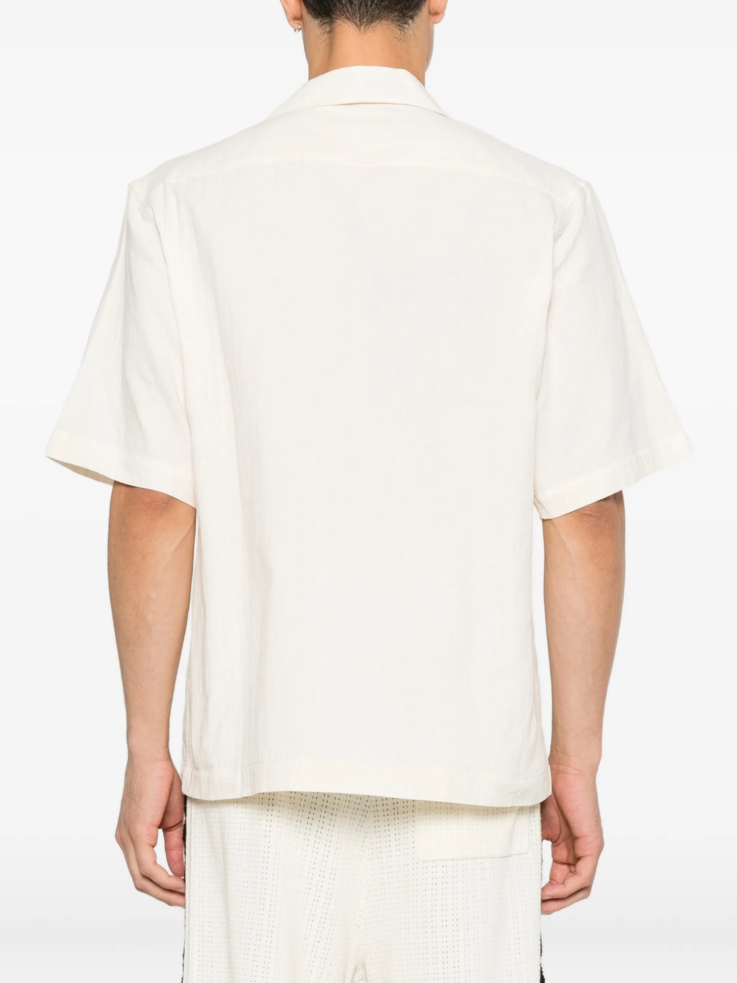palm-embroidered shirt