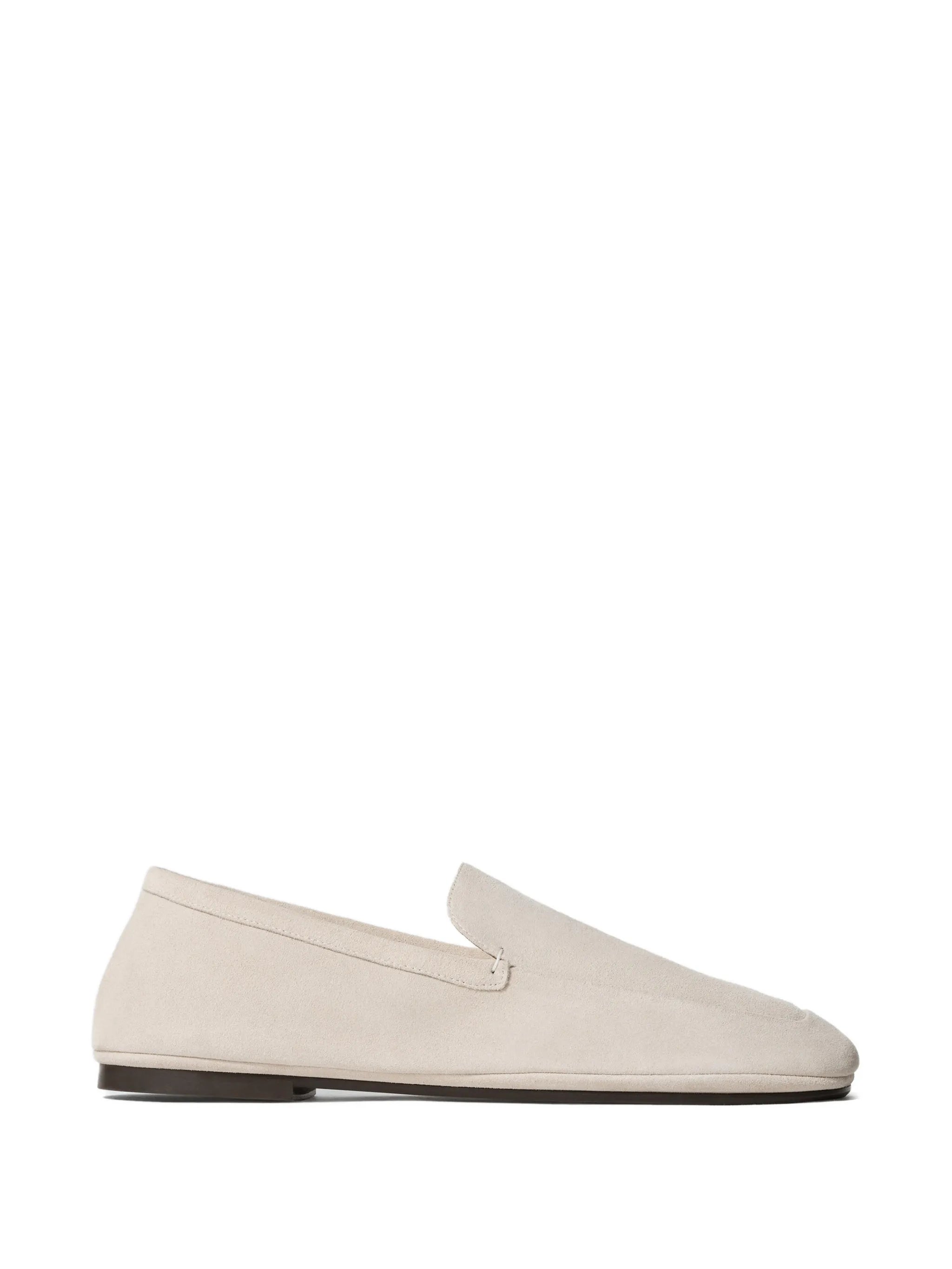 suede loafers