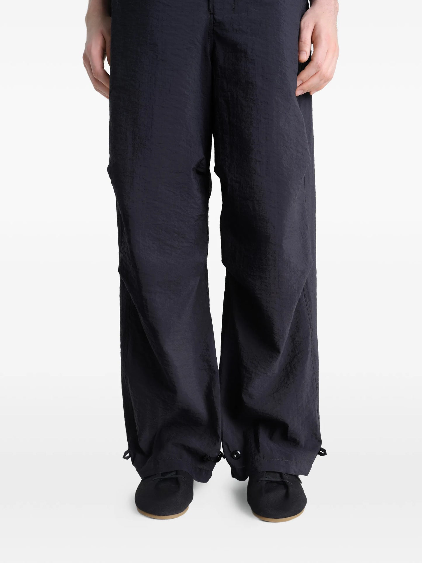 pocket parachute trousers