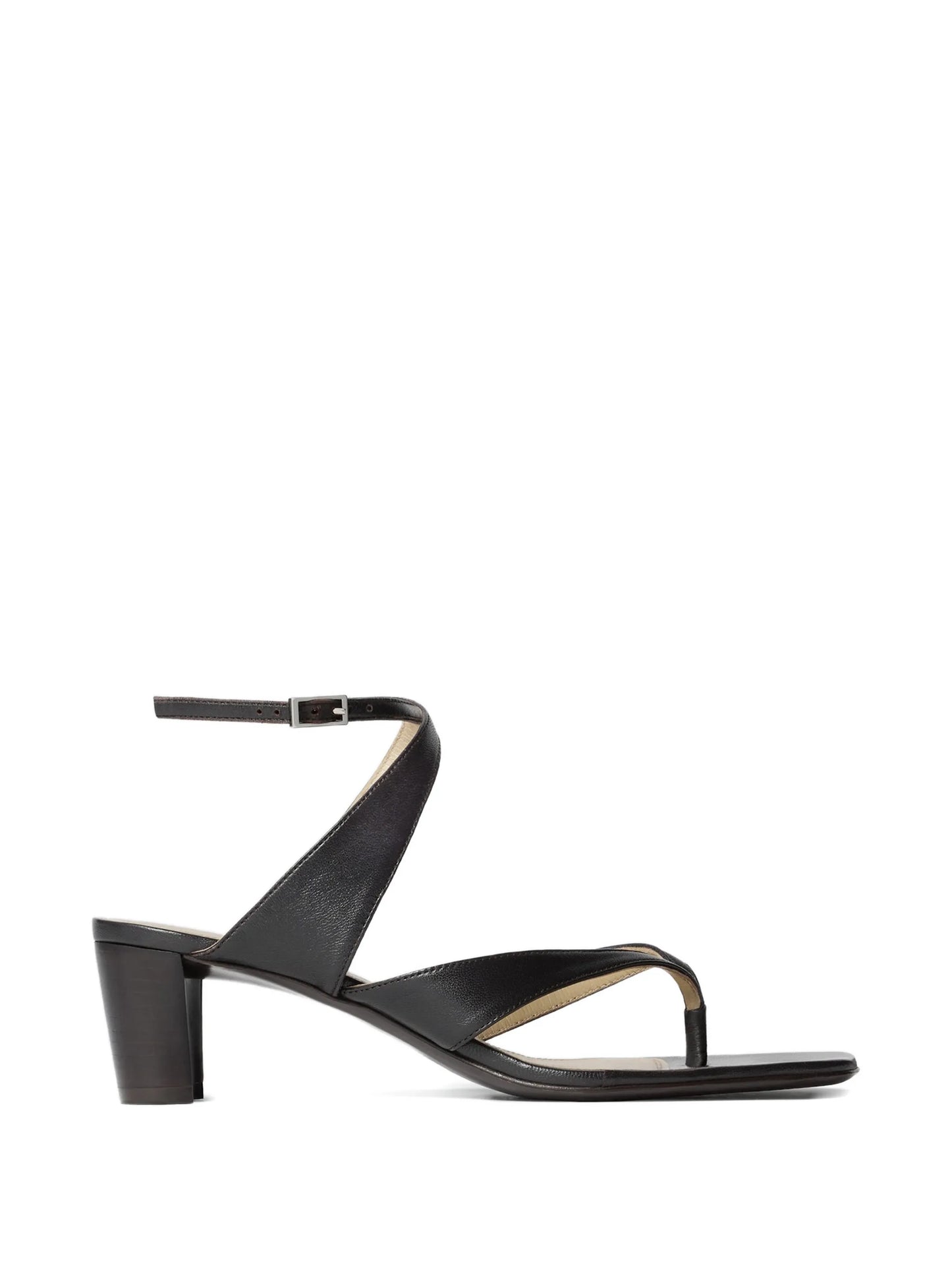 thong heeled sandals