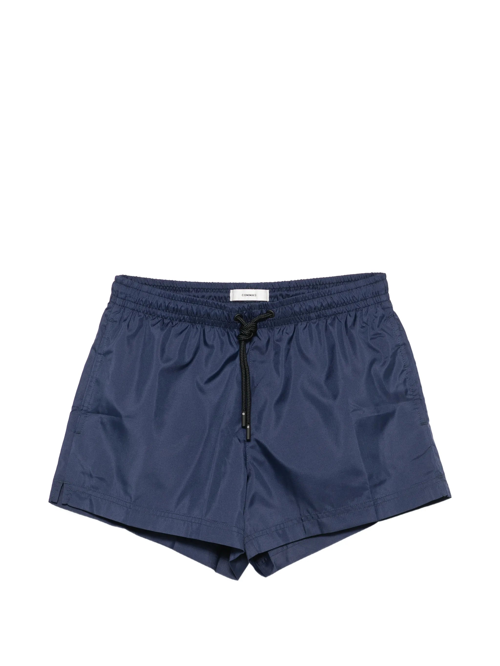 drawstring swim shorts