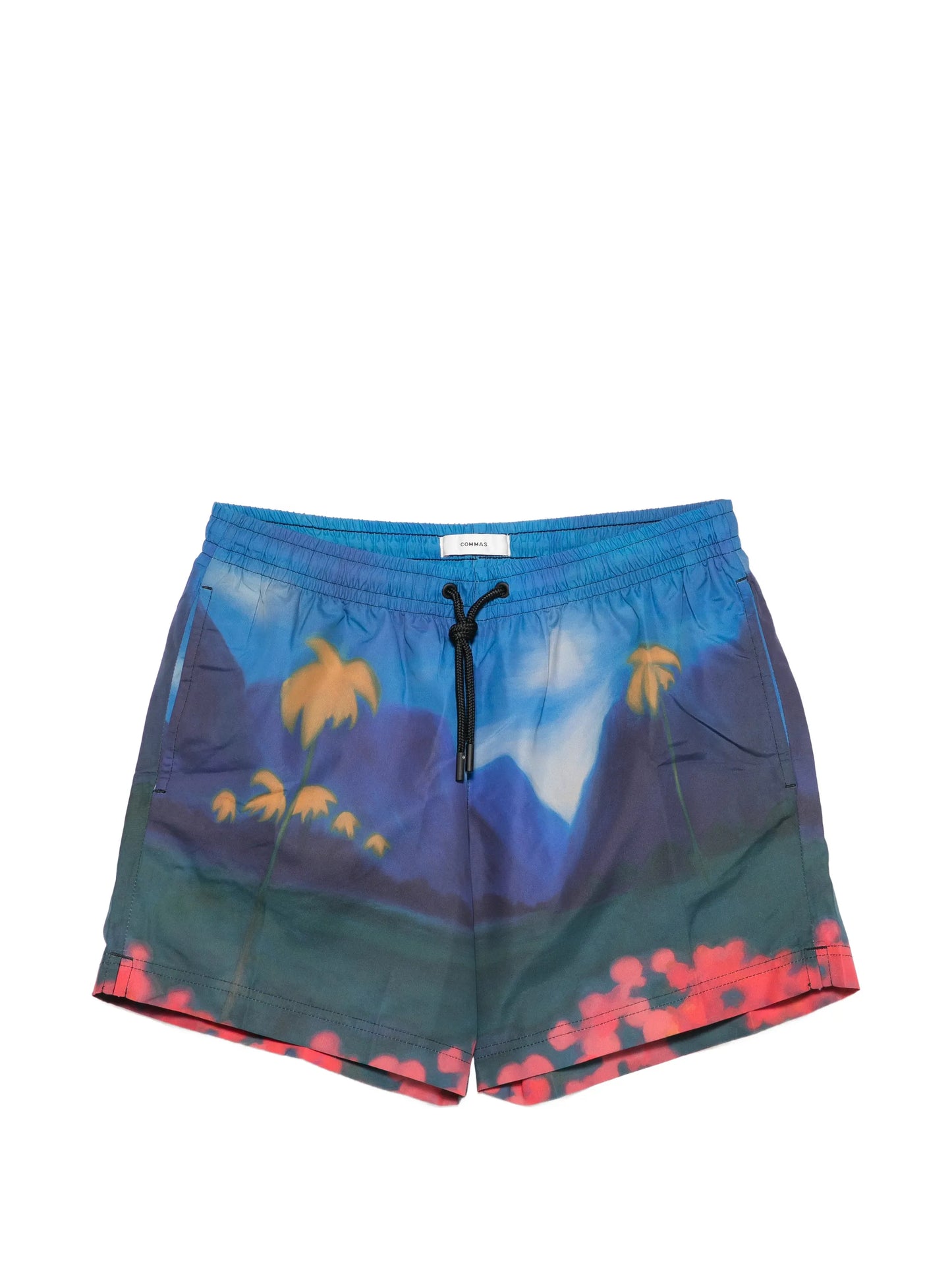 Midnight Horizon pocket swim shorts
