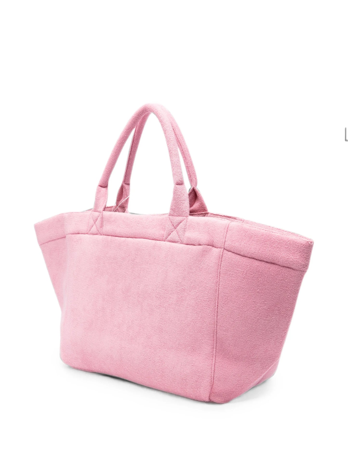 terry-cloth tote bag