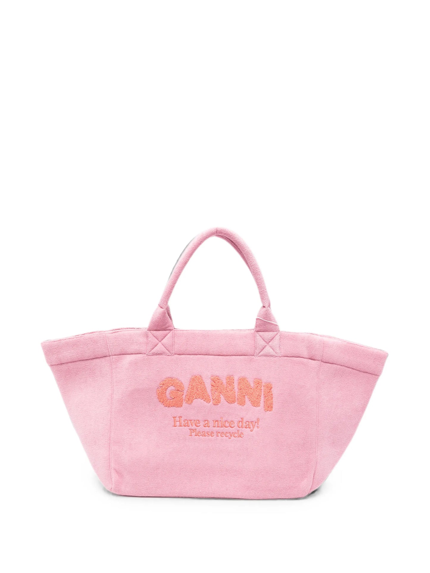terry-cloth tote bag